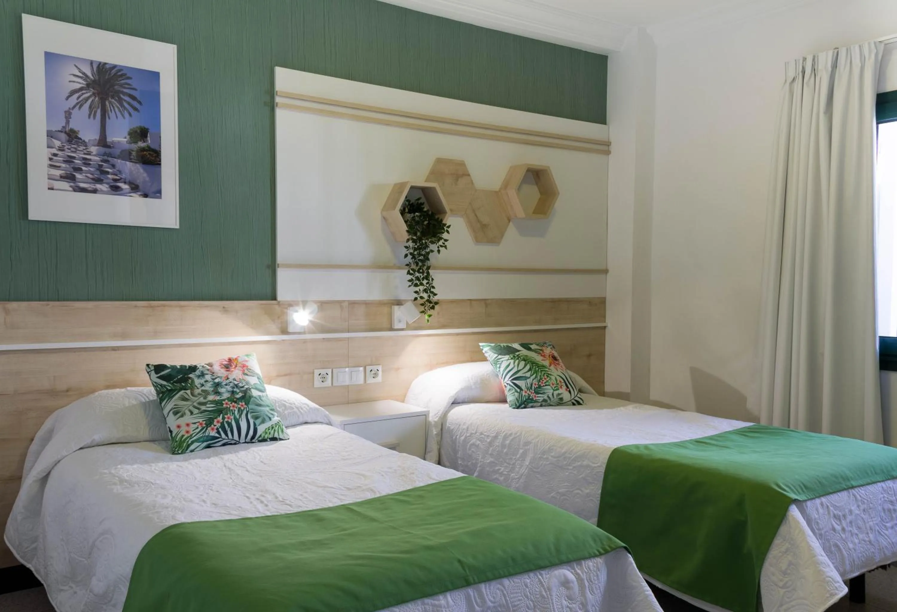 Bedroom, Bed in Apartamentos La Tegala