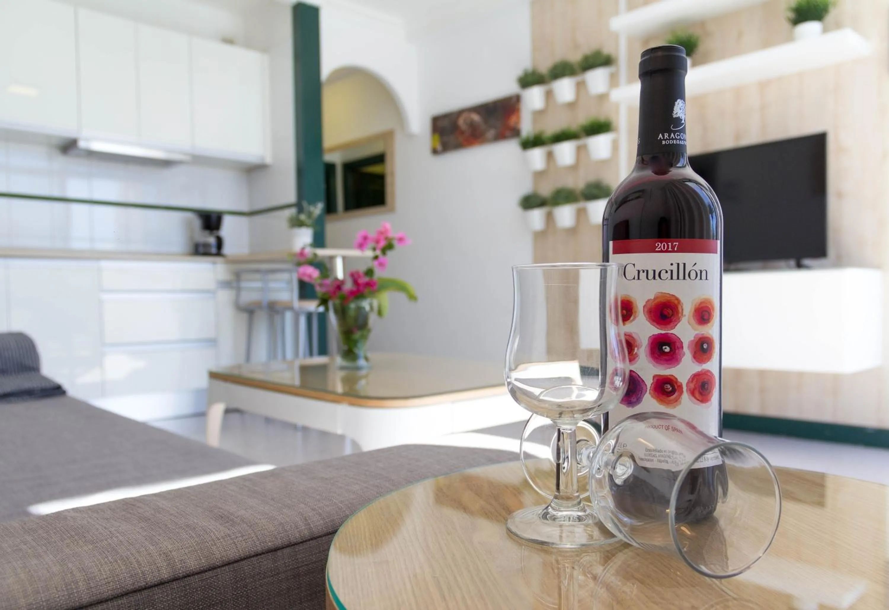 Living room in Apartamentos La Tegala