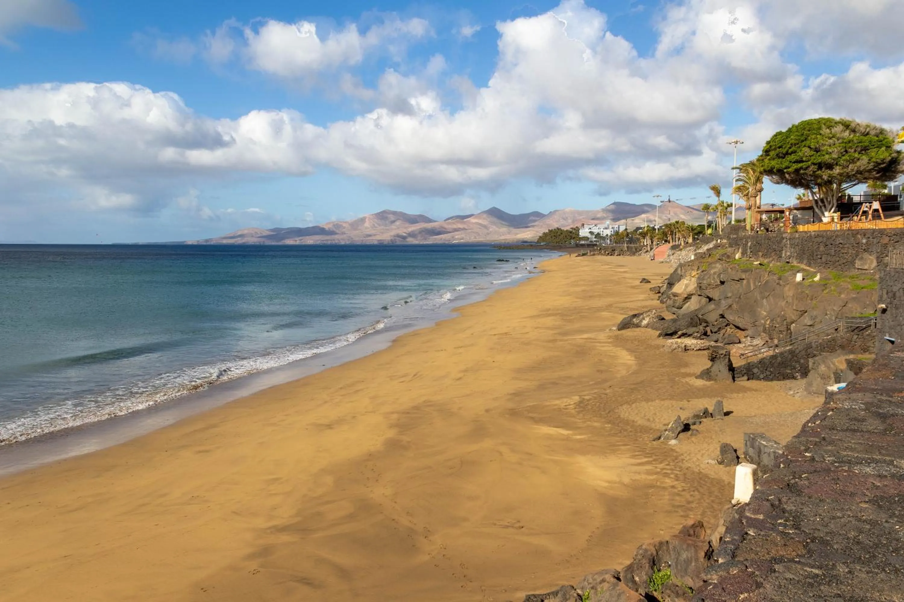 Beach in Apartamentos La Tegala