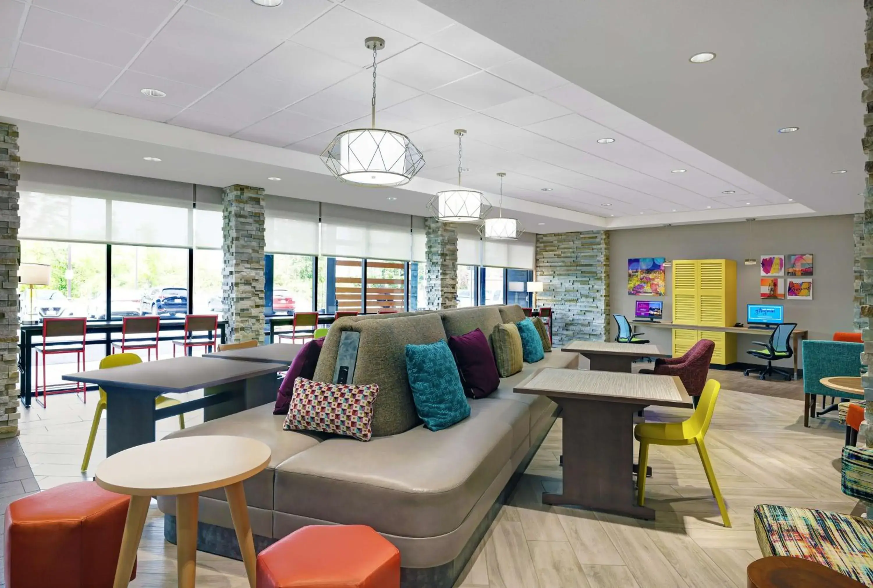 Lobby or reception in Home2 Suites By Hilton Salem Lobby or reception in Home2 Suites By Hilton Salem