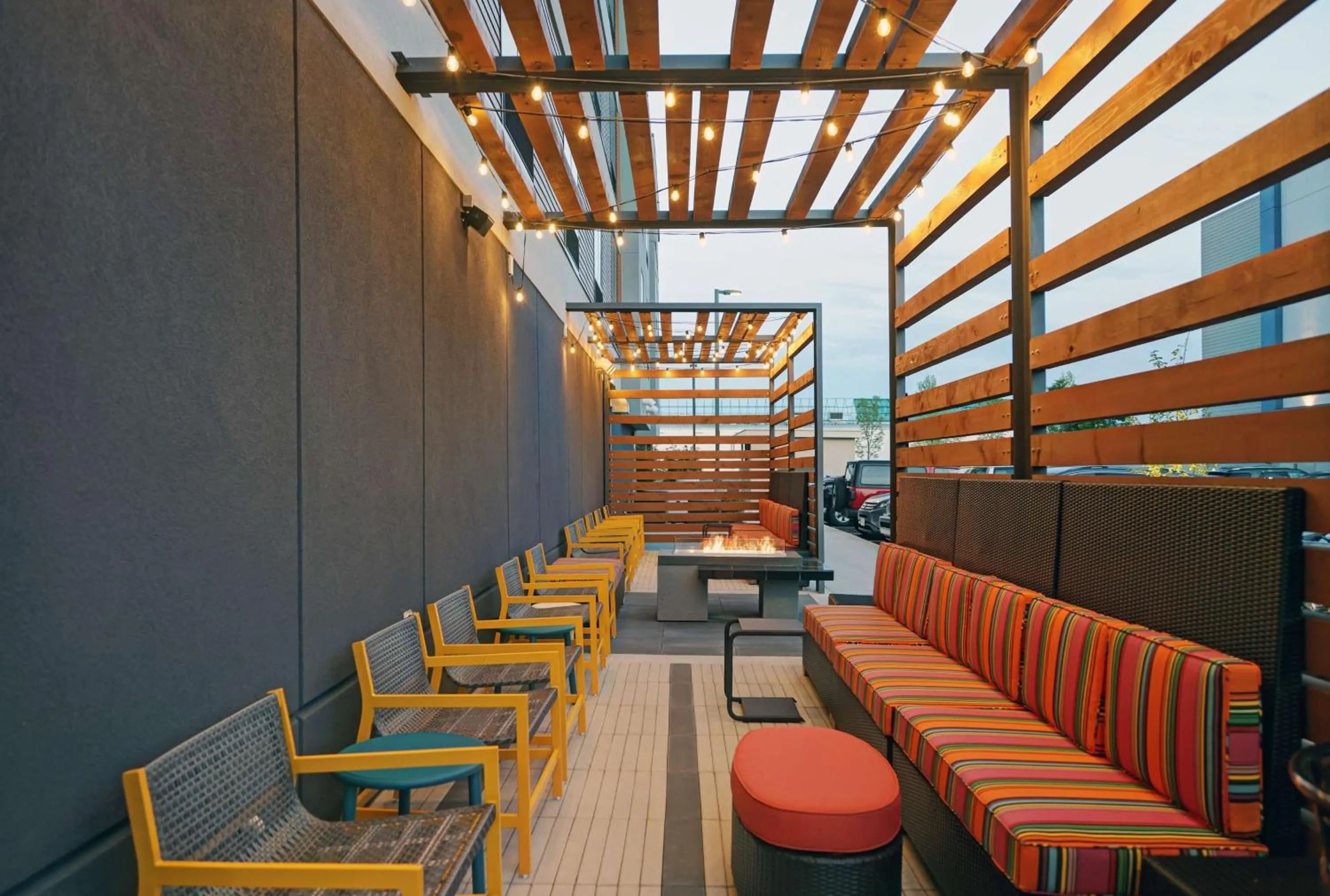 Patio in Home2 Suites By Hilton Salem