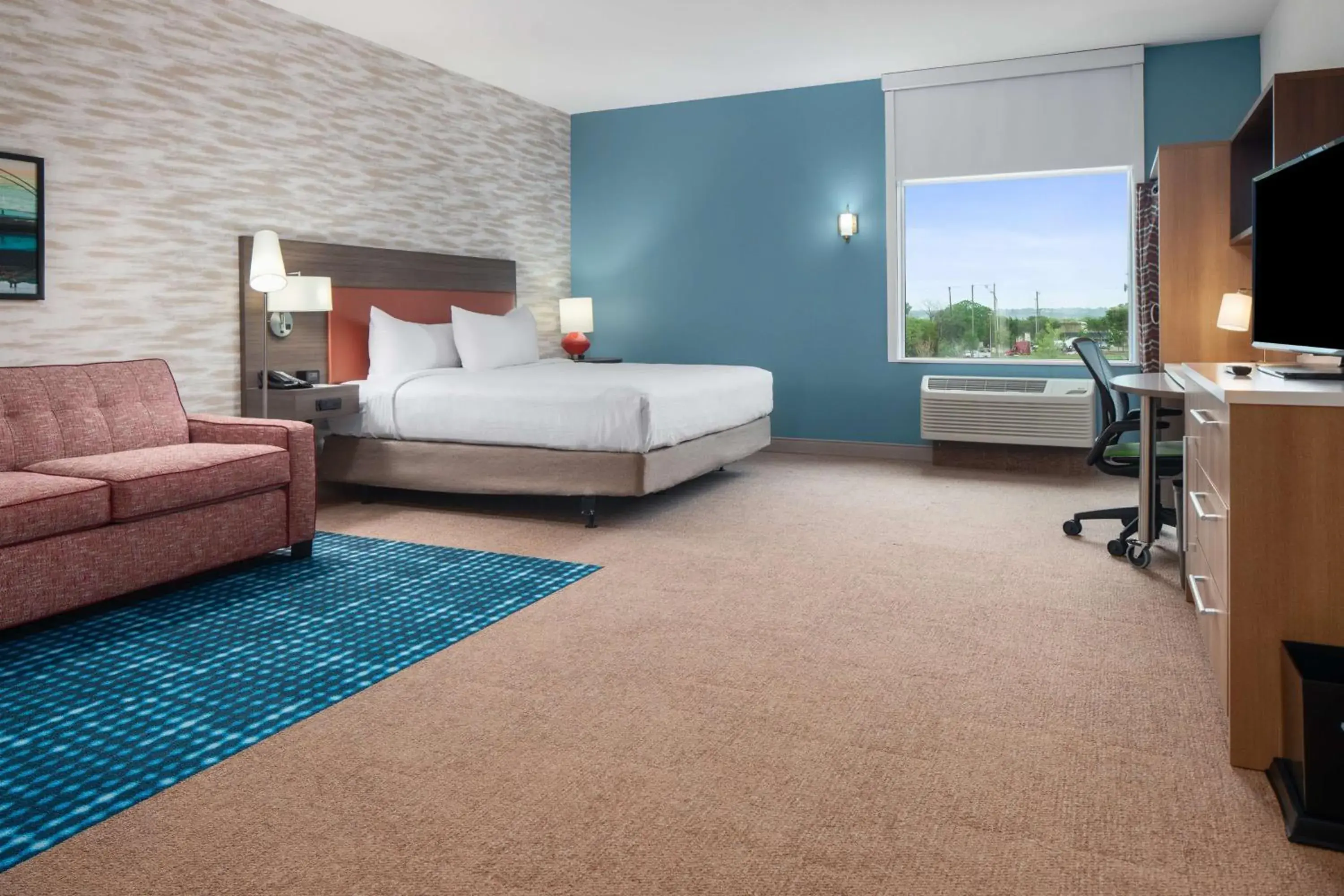 Bedroom, Bed in Home2 Suites By Hilton Rowlett Rockwall Marina Bedroom, Bed in Home2 Suites By Hilton Rowlett Rockwall Marina