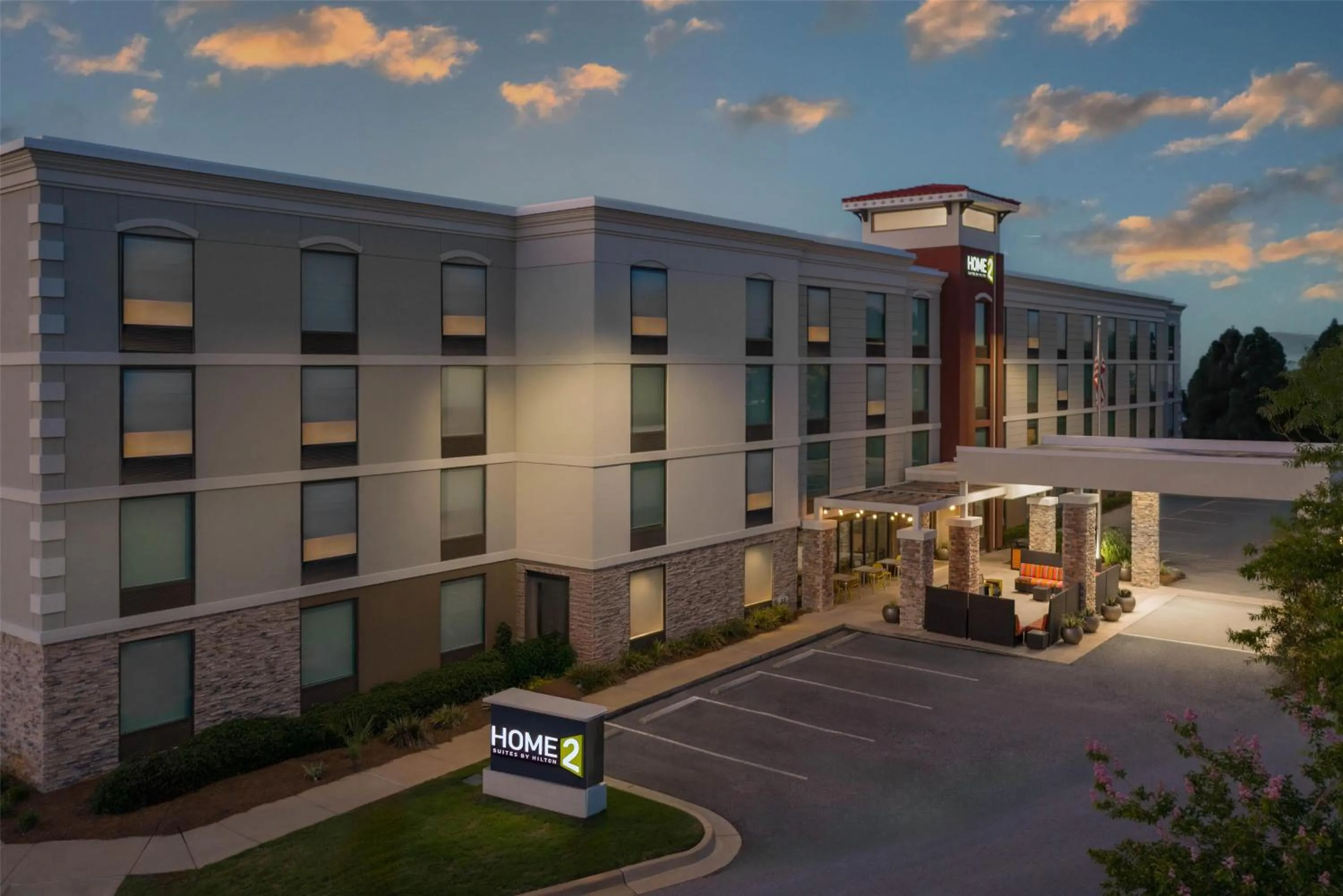 Property building in Home2 Suites by Hilton Gulf Breeze Pensacola Area, FL