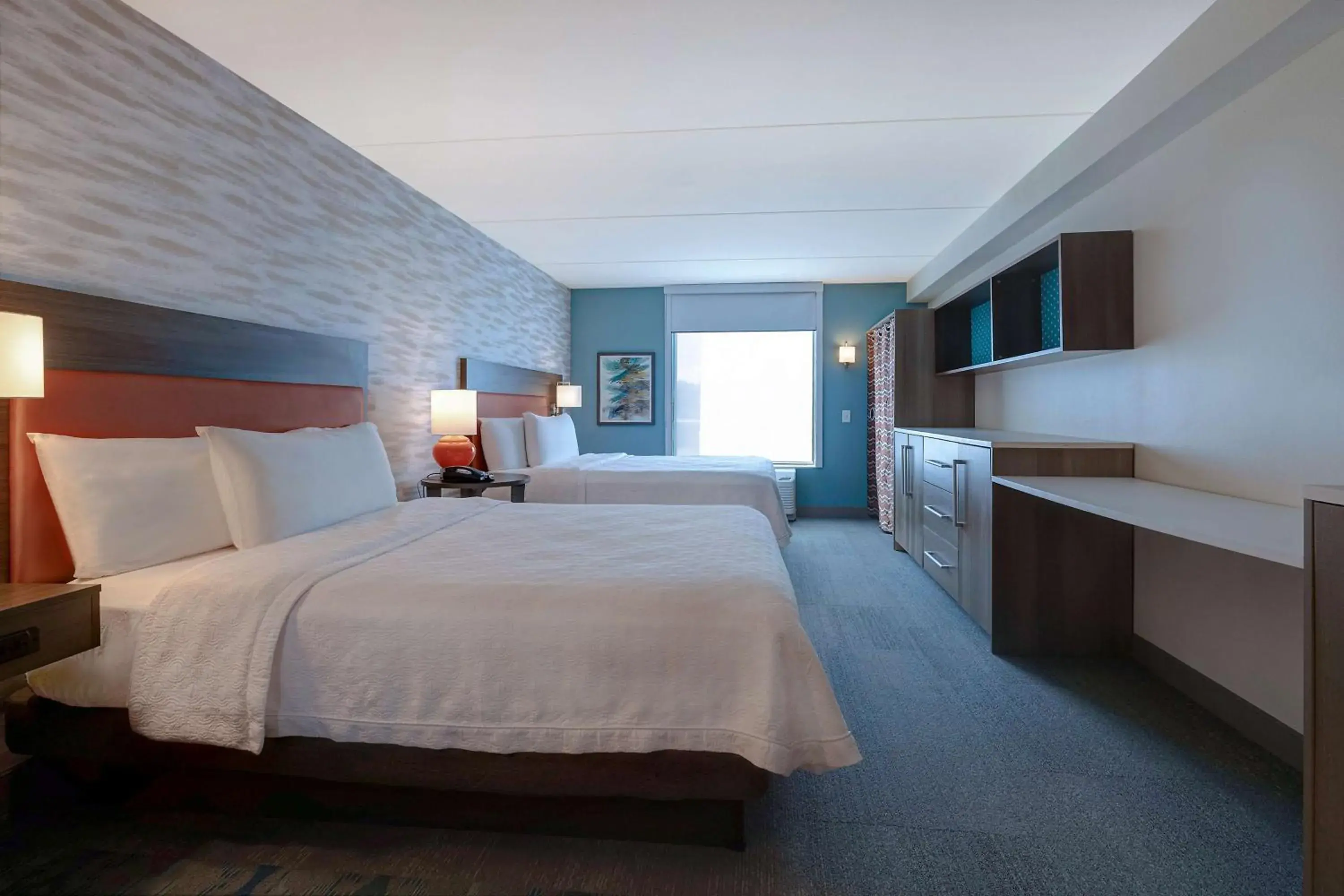 Bed in Home2 Suites by Hilton Gulf Breeze Pensacola Area, FL Bed in Home2 Suites by Hilton Gulf Breeze Pensacola Area, FL