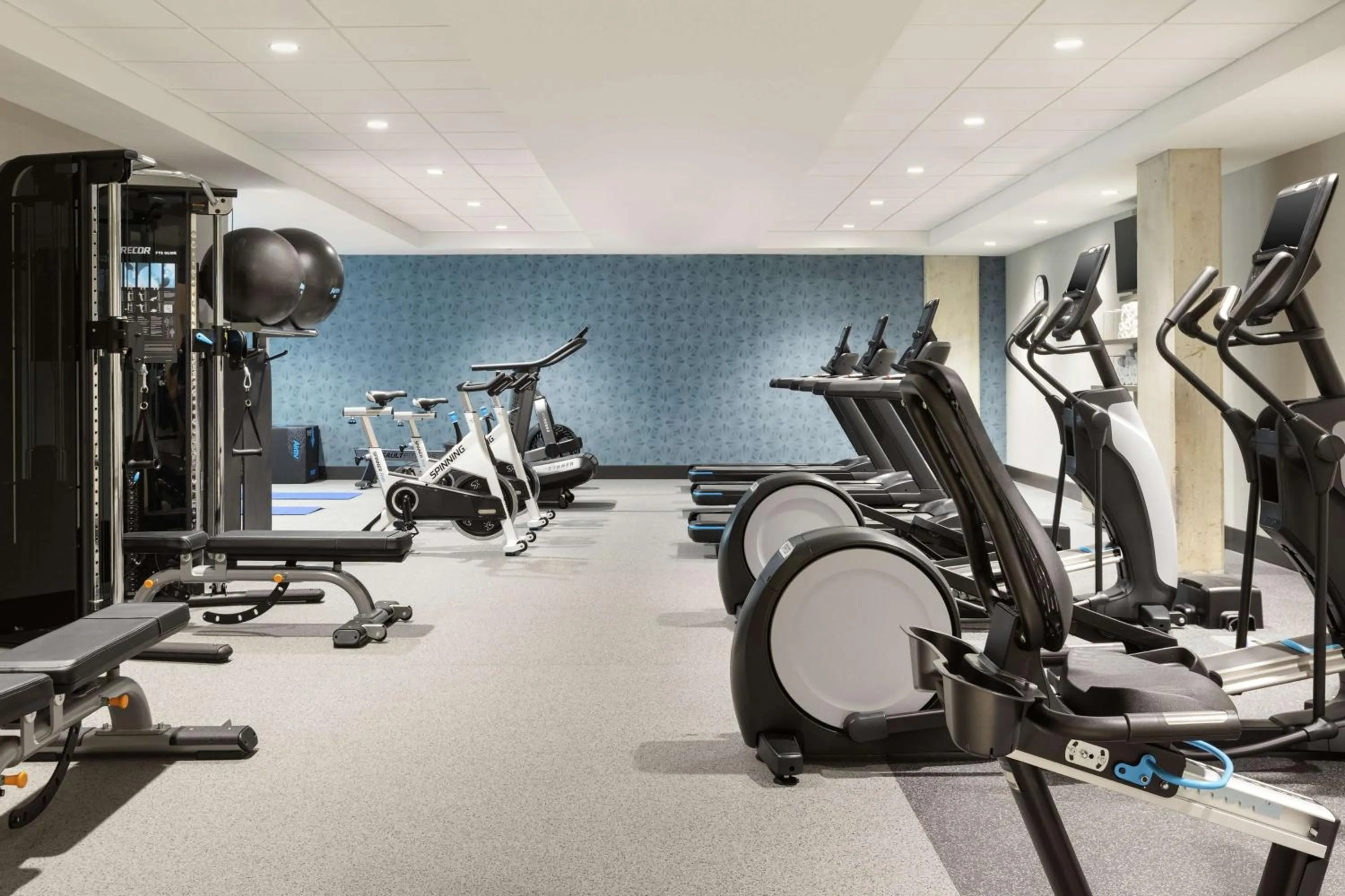Fitness centre/facilities in Hilton Garden Inn Austin North-Near the Domain, TX