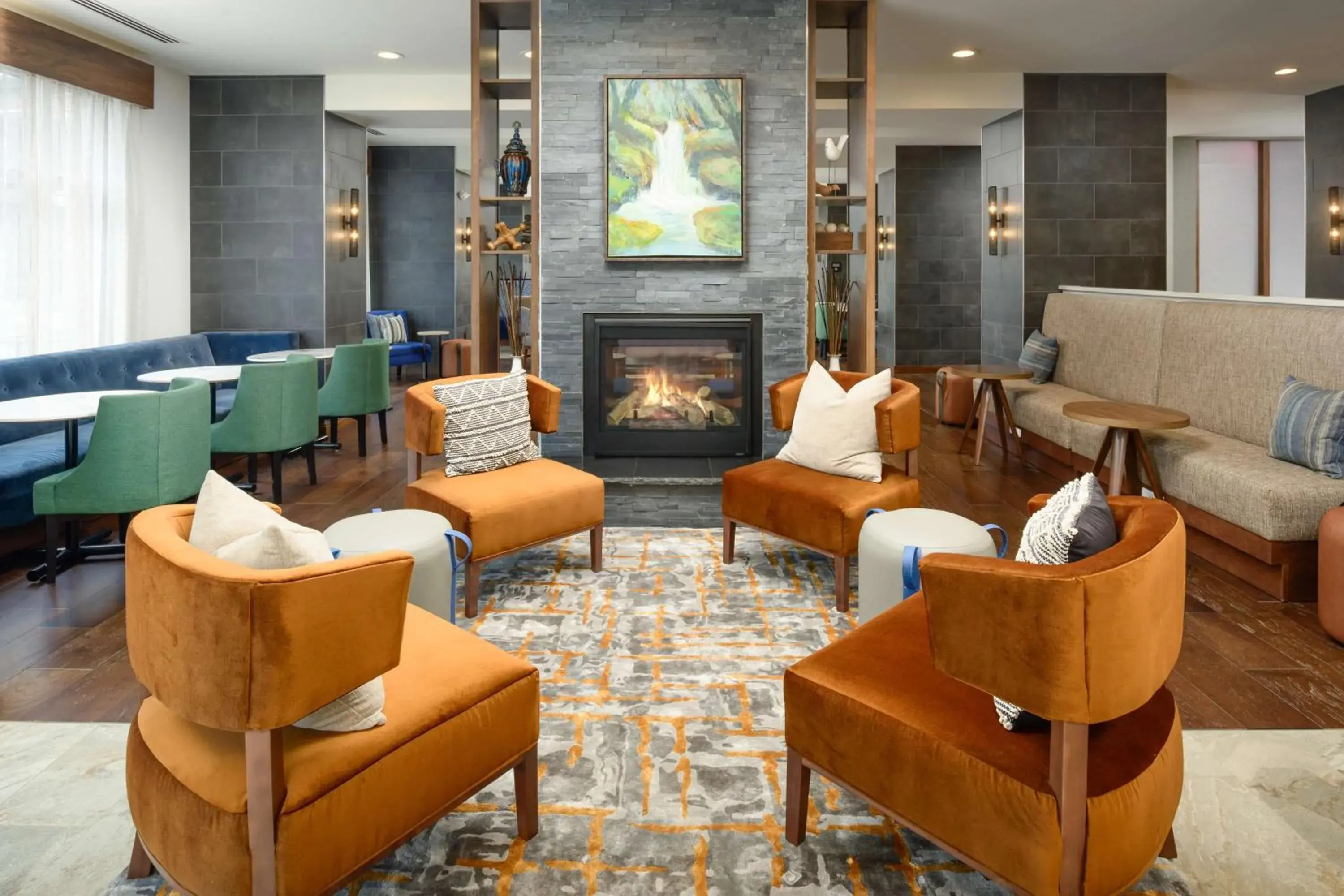 Lobby or reception in Hampton Inn Blue Ridge, GA Lobby or reception in Hampton Inn Blue Ridge, GA