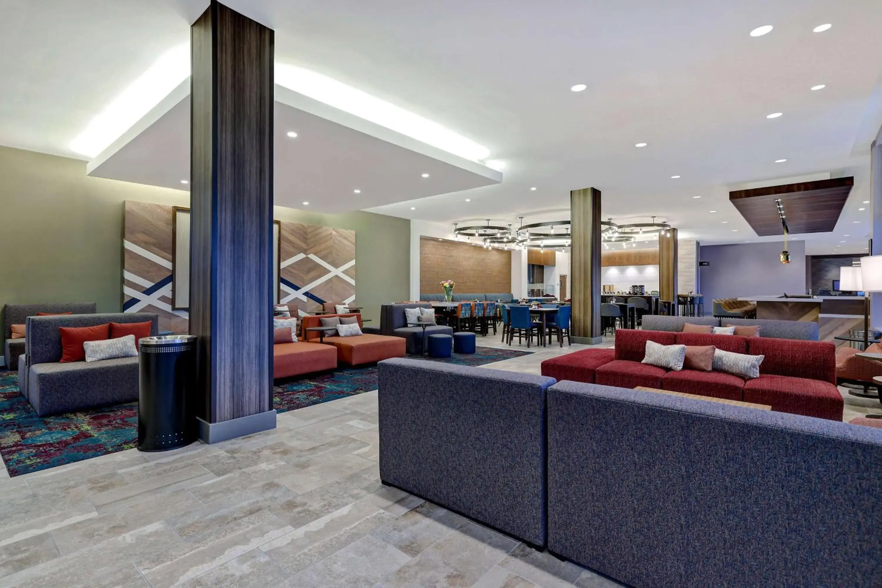 Lobby or reception in Hilton Garden Inn Cedar Rapids Lobby or reception in Hilton Garden Inn Cedar Rapids