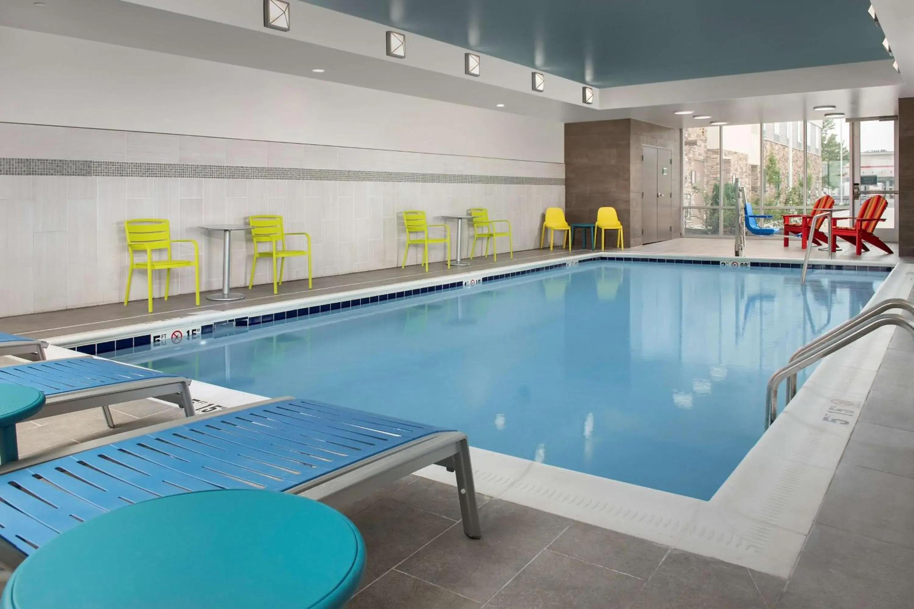 Pool view in Home2 Suites By Hilton Columbus Polaris Pool view in Home2 Suites By Hilton Columbus Polaris