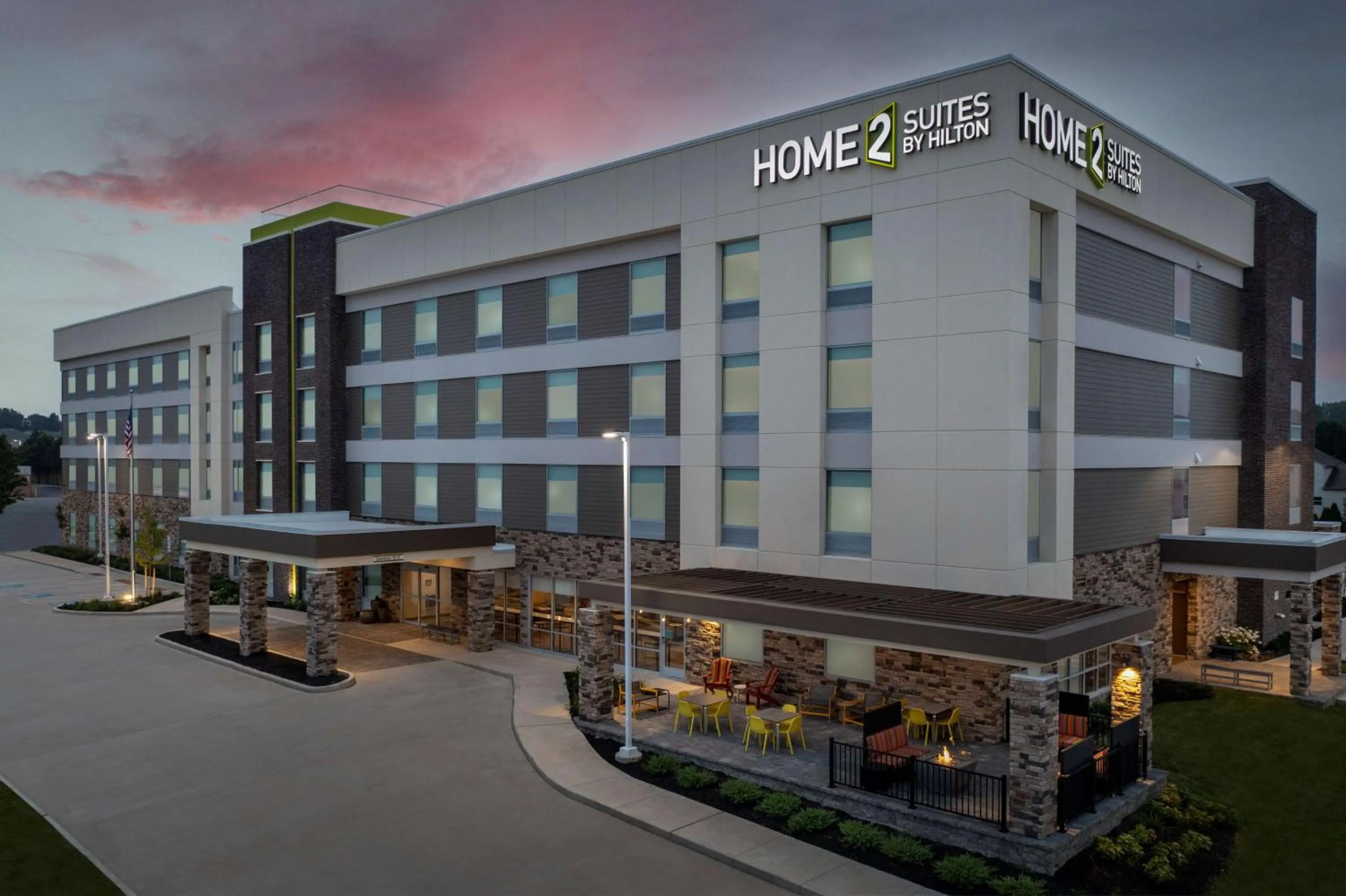 Property building in Home2 Suites By Hilton Columbus Polaris