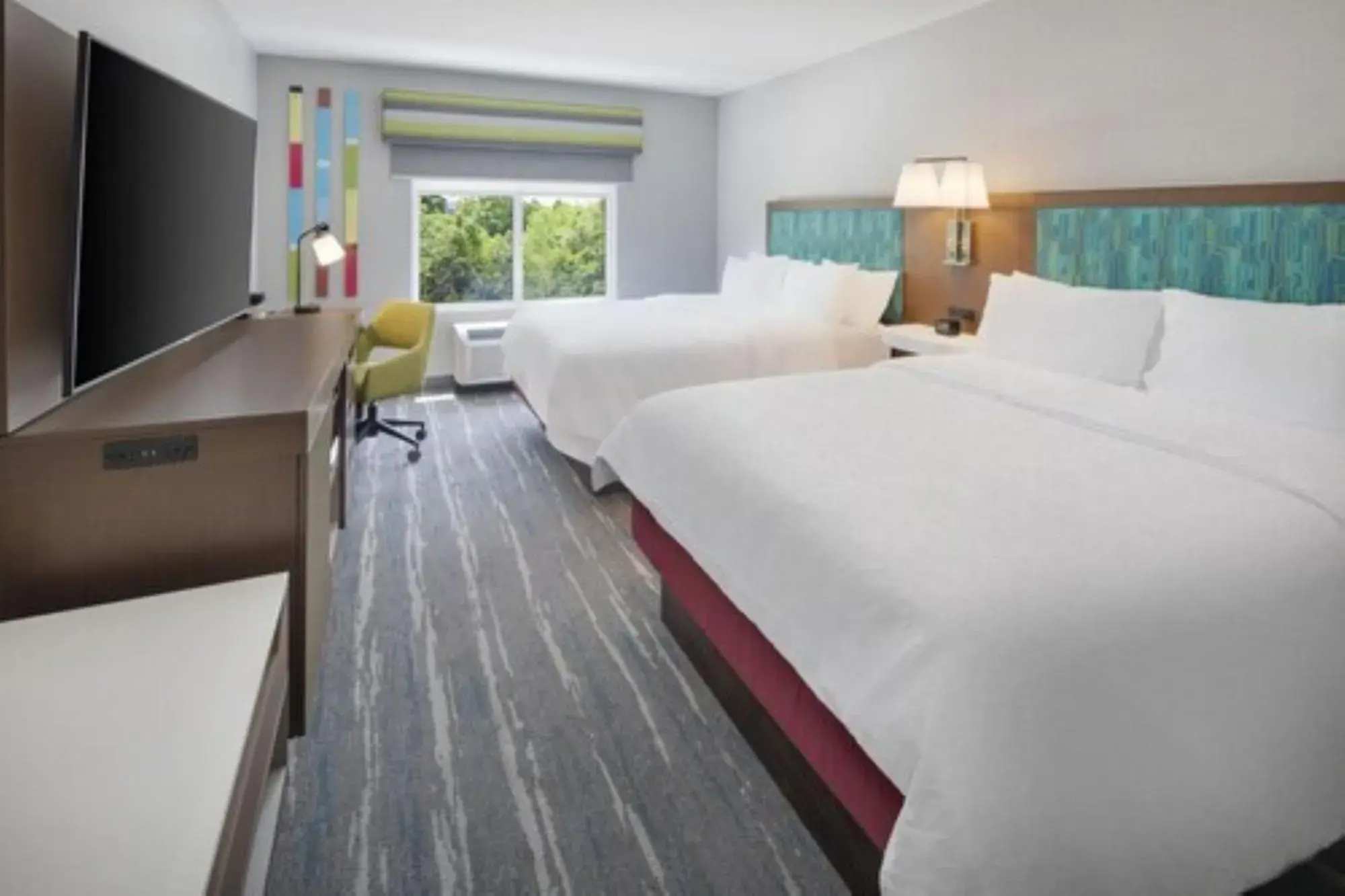 Bed in Hampton Inn & Suites Richmond Short Pump, Va Bed in Hampton Inn & Suites Richmond Short Pump, Va