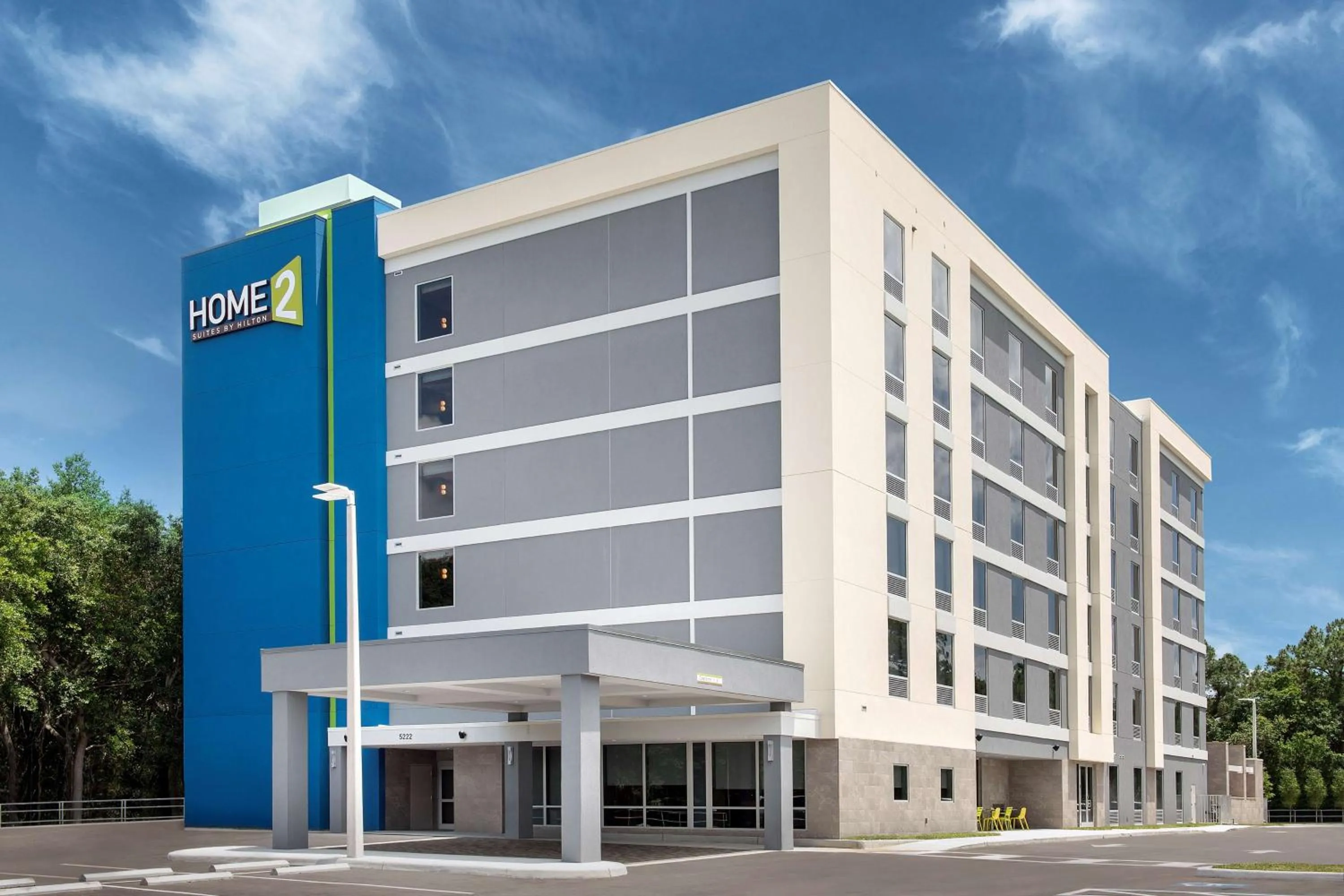 Property building in Home2 Suites By Hilton Tampa Westshore Airport, Fl