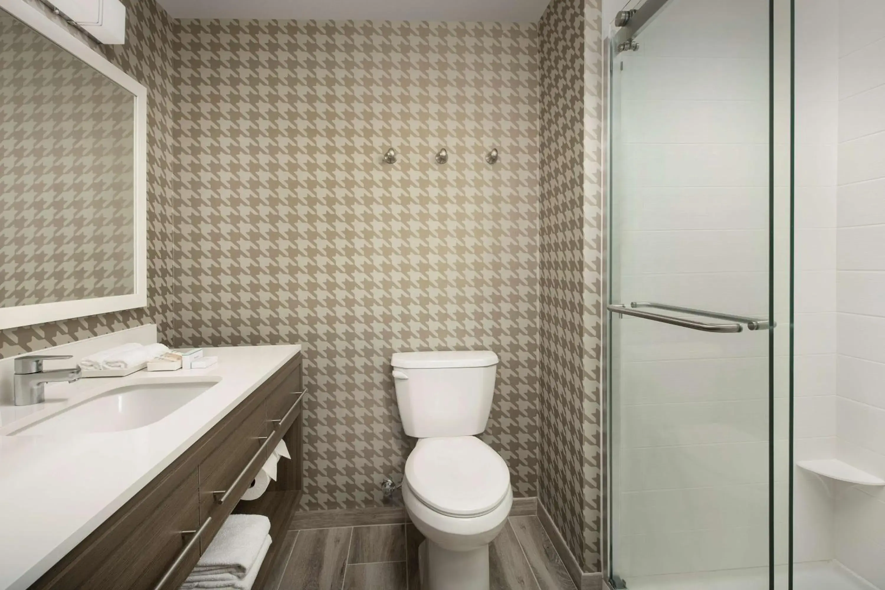 Bathroom in Home2 Suites By Hilton Tampa Westshore Airport, Fl Bathroom in Home2 Suites By Hilton Tampa Westshore Airport, Fl