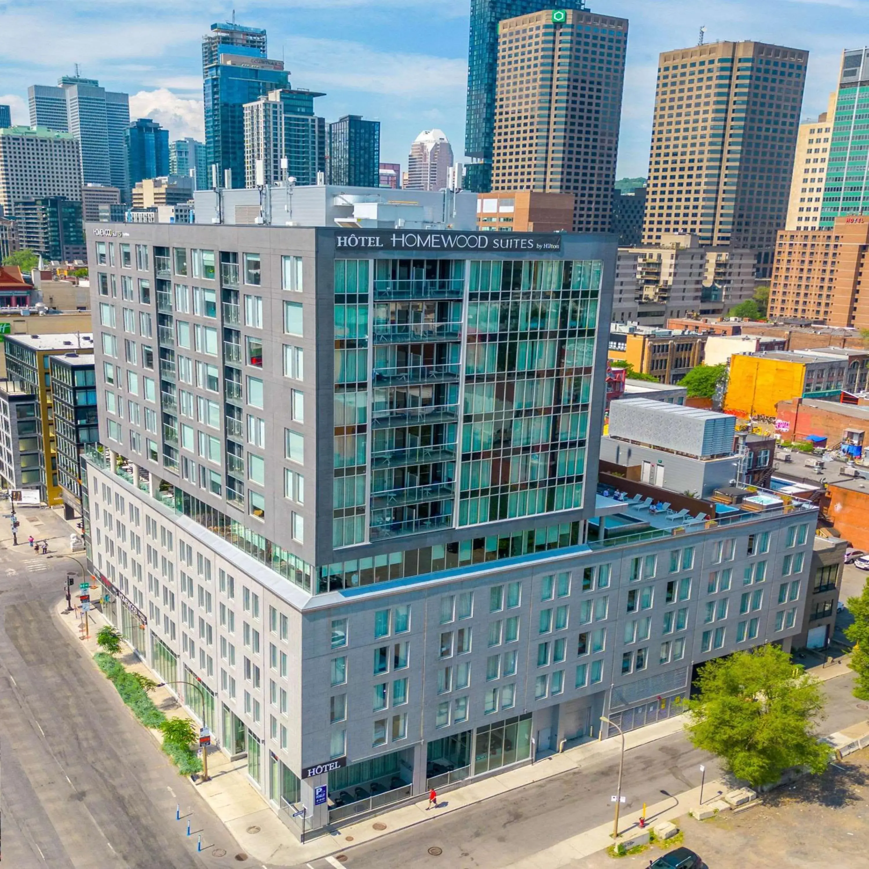 Property building in Hampton Inn Montreal Downtown, Qc Property building in Hampton Inn Montreal Downtown, Qc