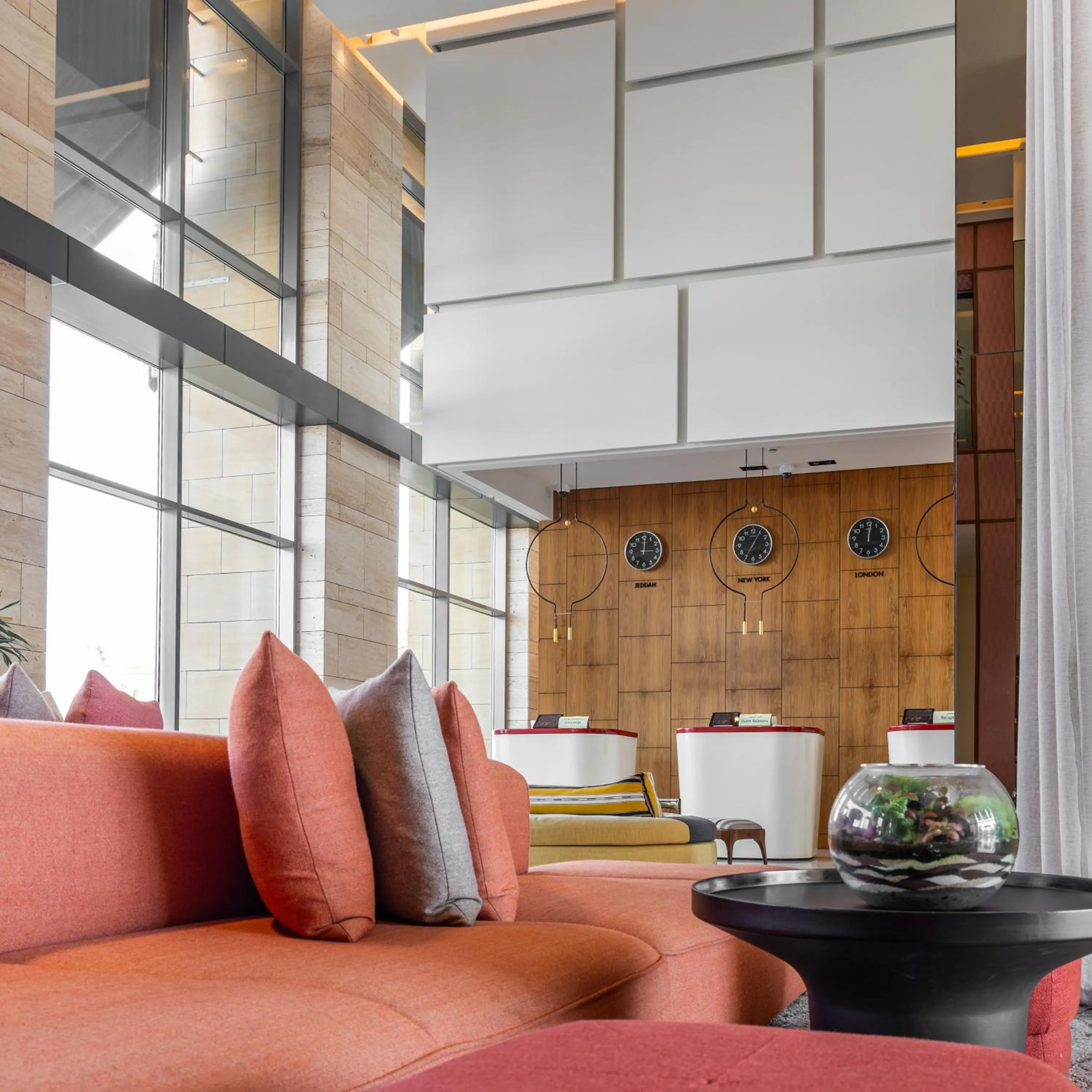 Lobby or reception in SHIRVAN Hotel City Yard Jeddah