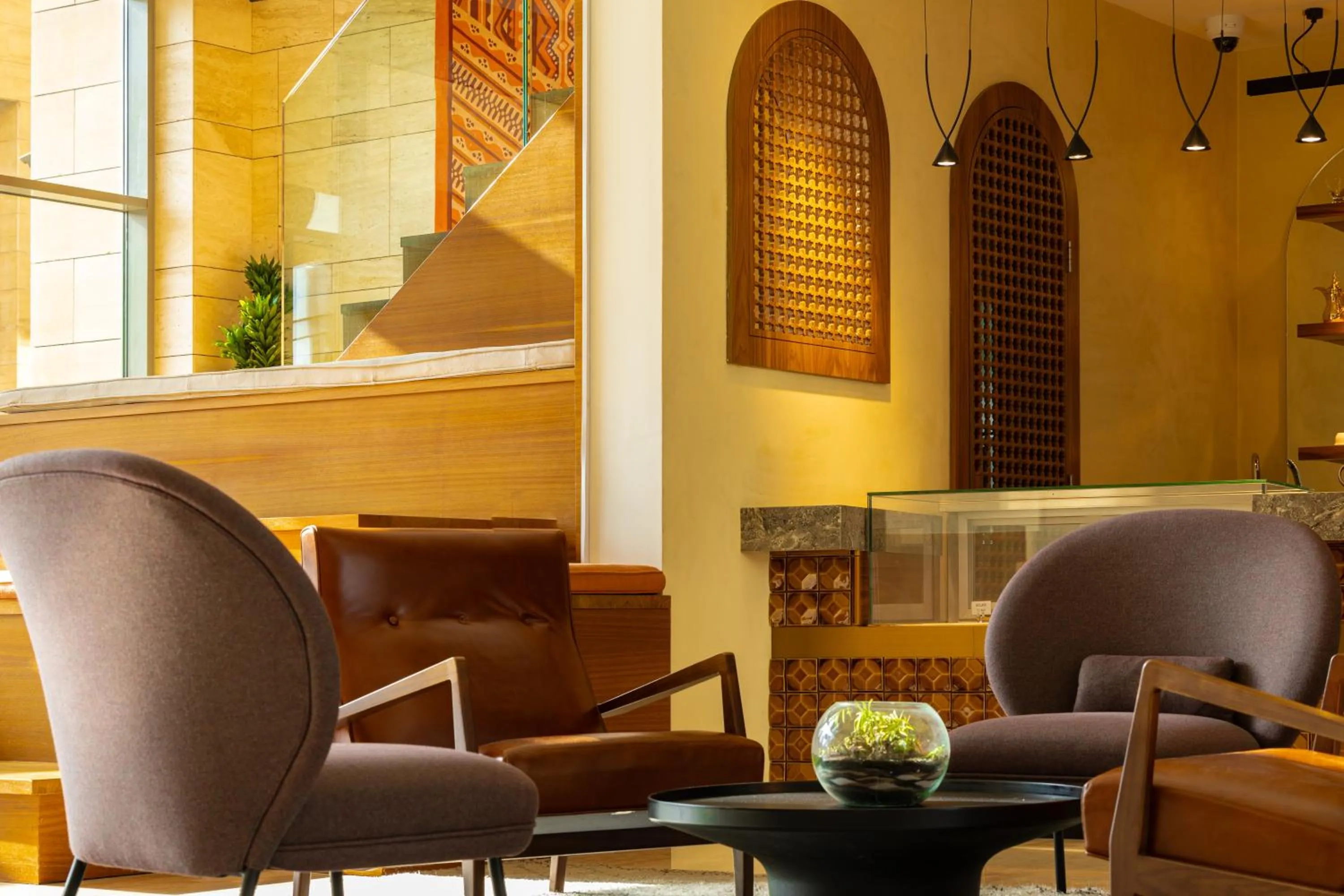 Lobby or reception in SHIRVAN Hotel City Yard Jeddah