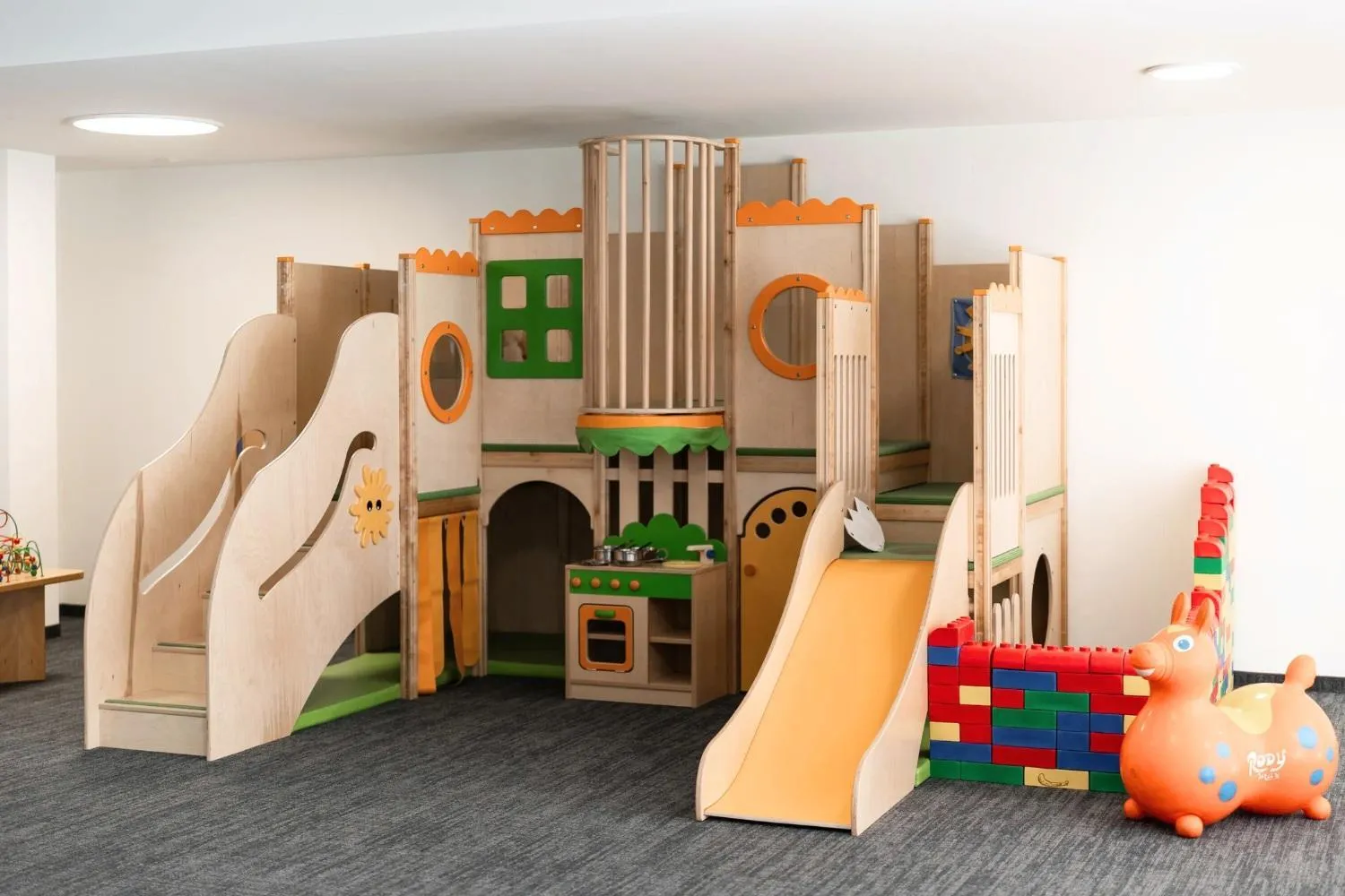 Children play ground in Hotel Kristall