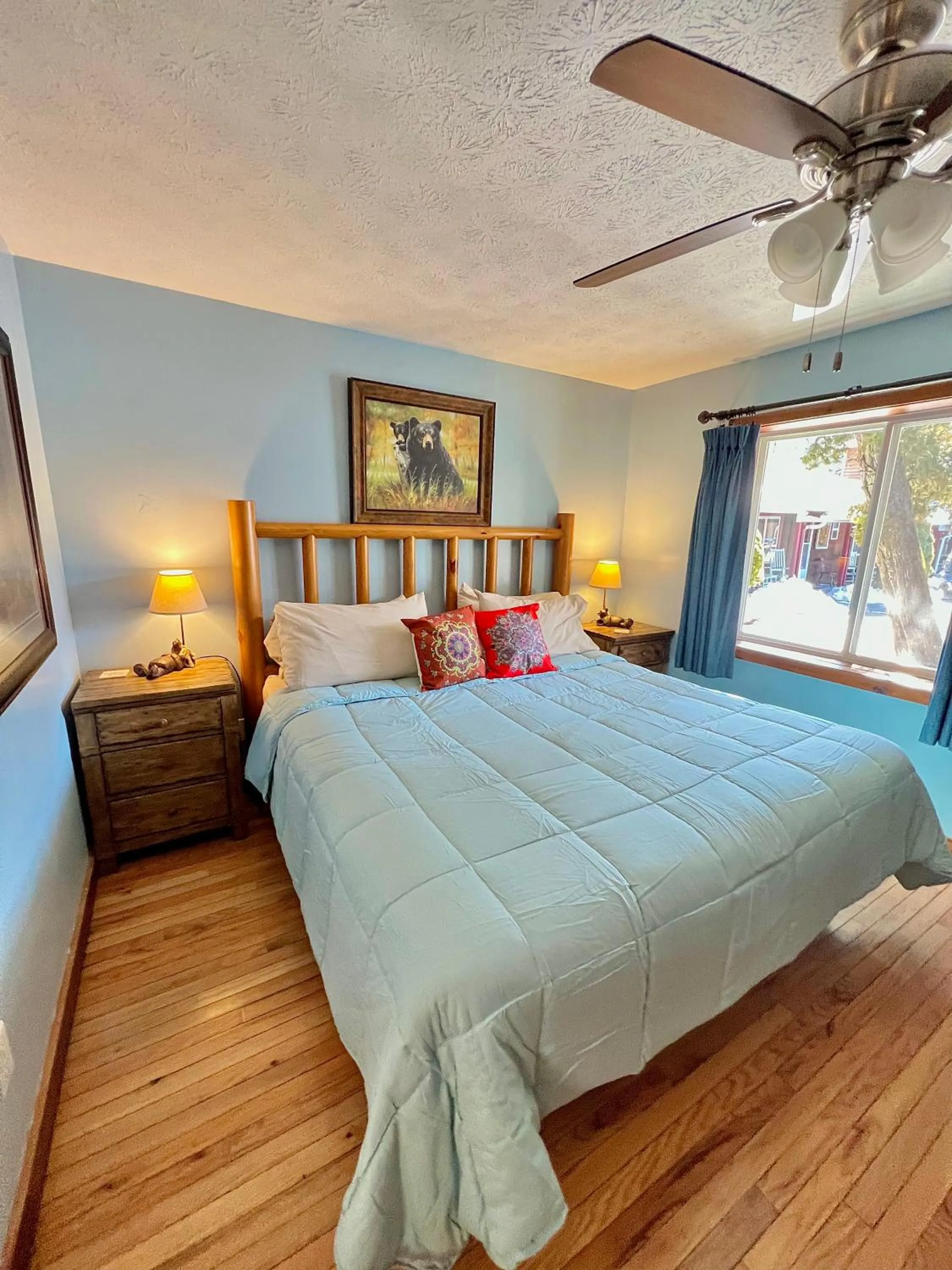 Bed in Homestead Inn - Blowing Rock