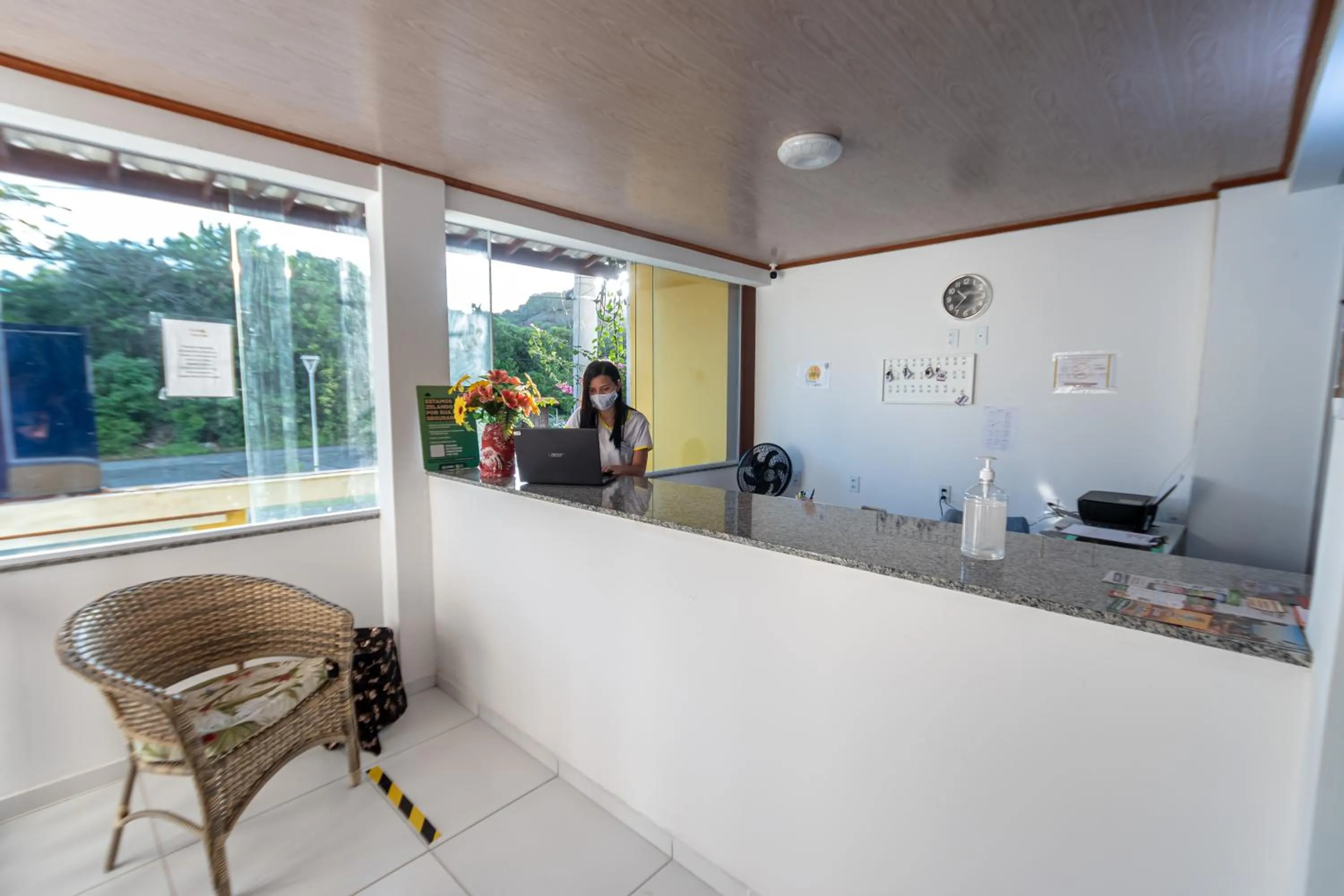 Lobby or reception in Hotel do Pescador