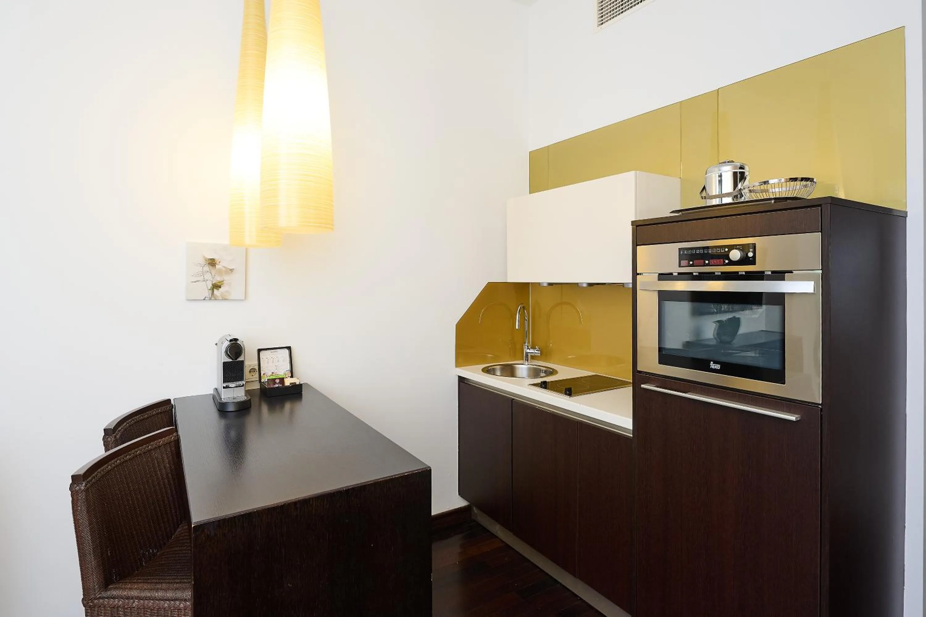 Kitchen or kitchenette in MyPlace Premium Apartments