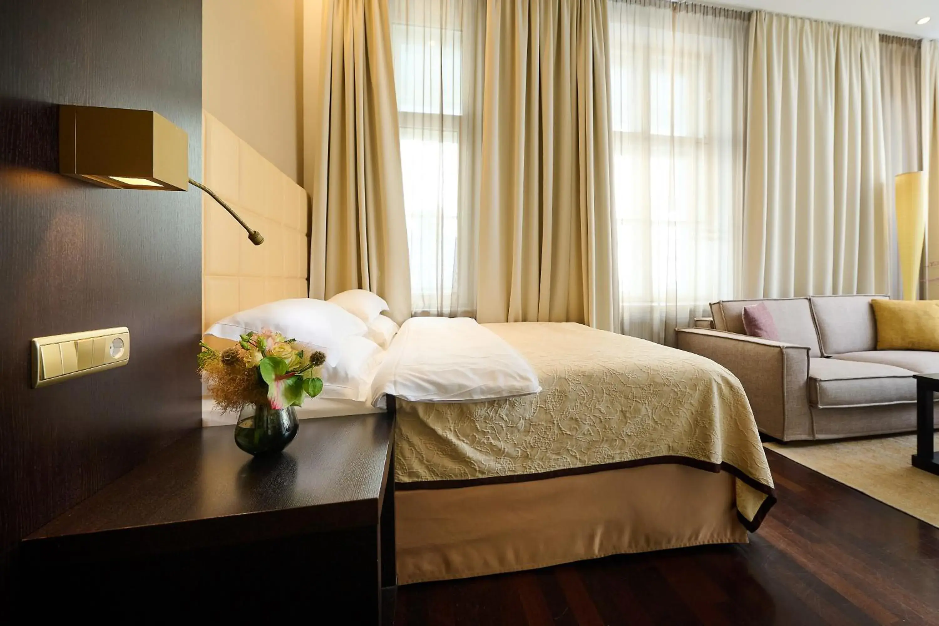 Bed in MyPlace Premium Apartments Bed in MyPlace Premium Apartments