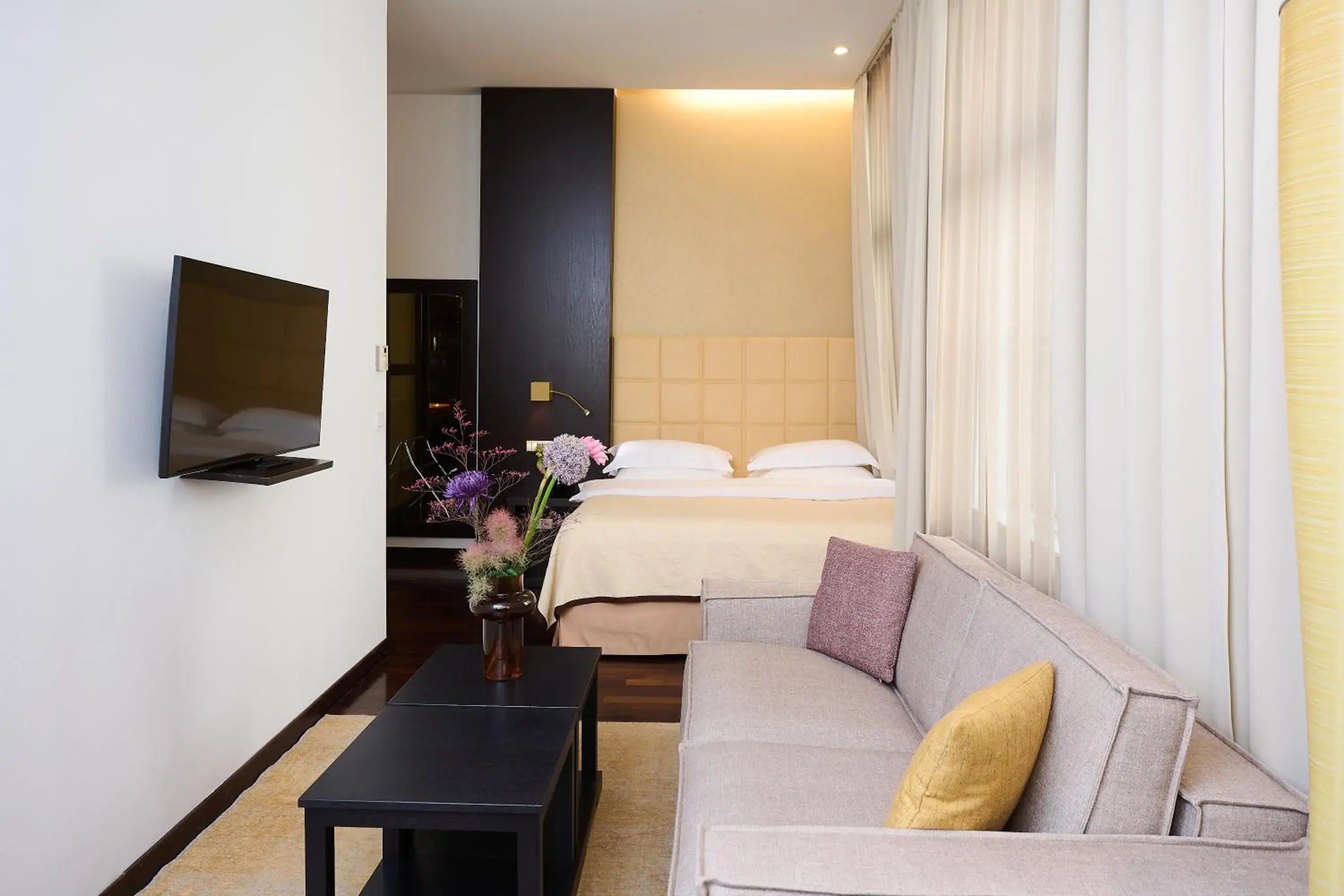 Bed in MyPlace Premium Apartments Bed in MyPlace Premium Apartments