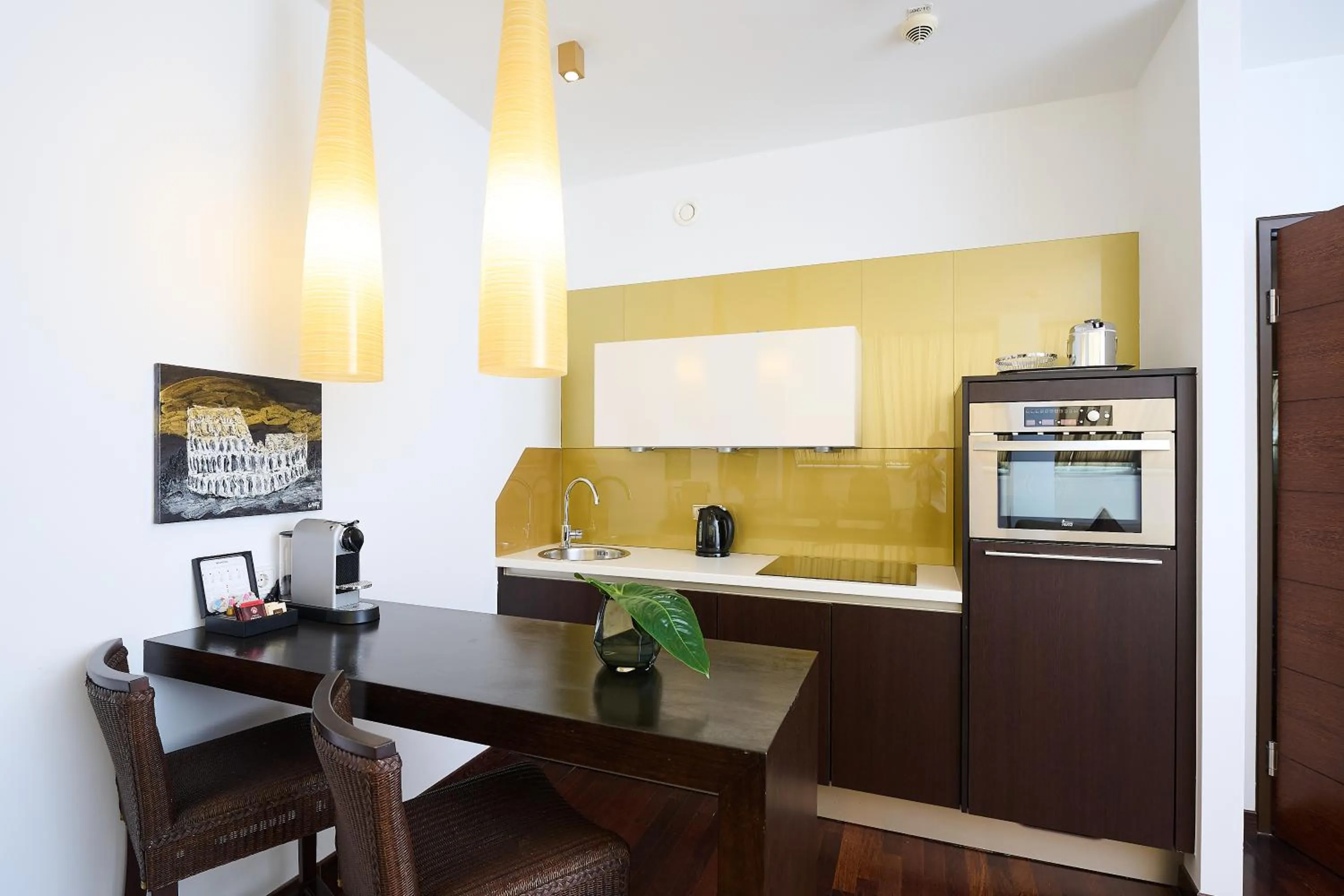 Kitchen or kitchenette in MyPlace Premium Apartments