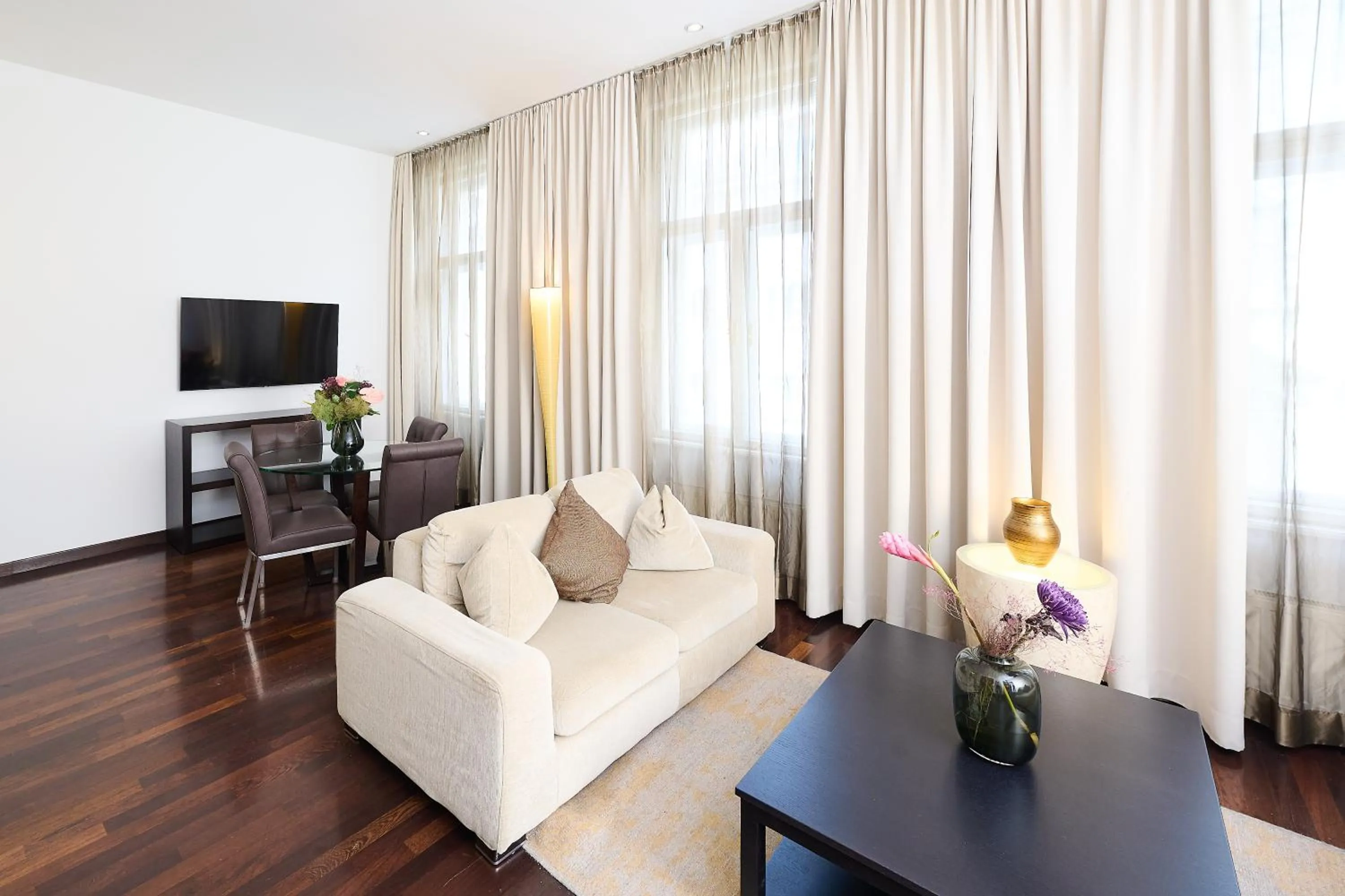 Living room in MyPlace Premium Apartments