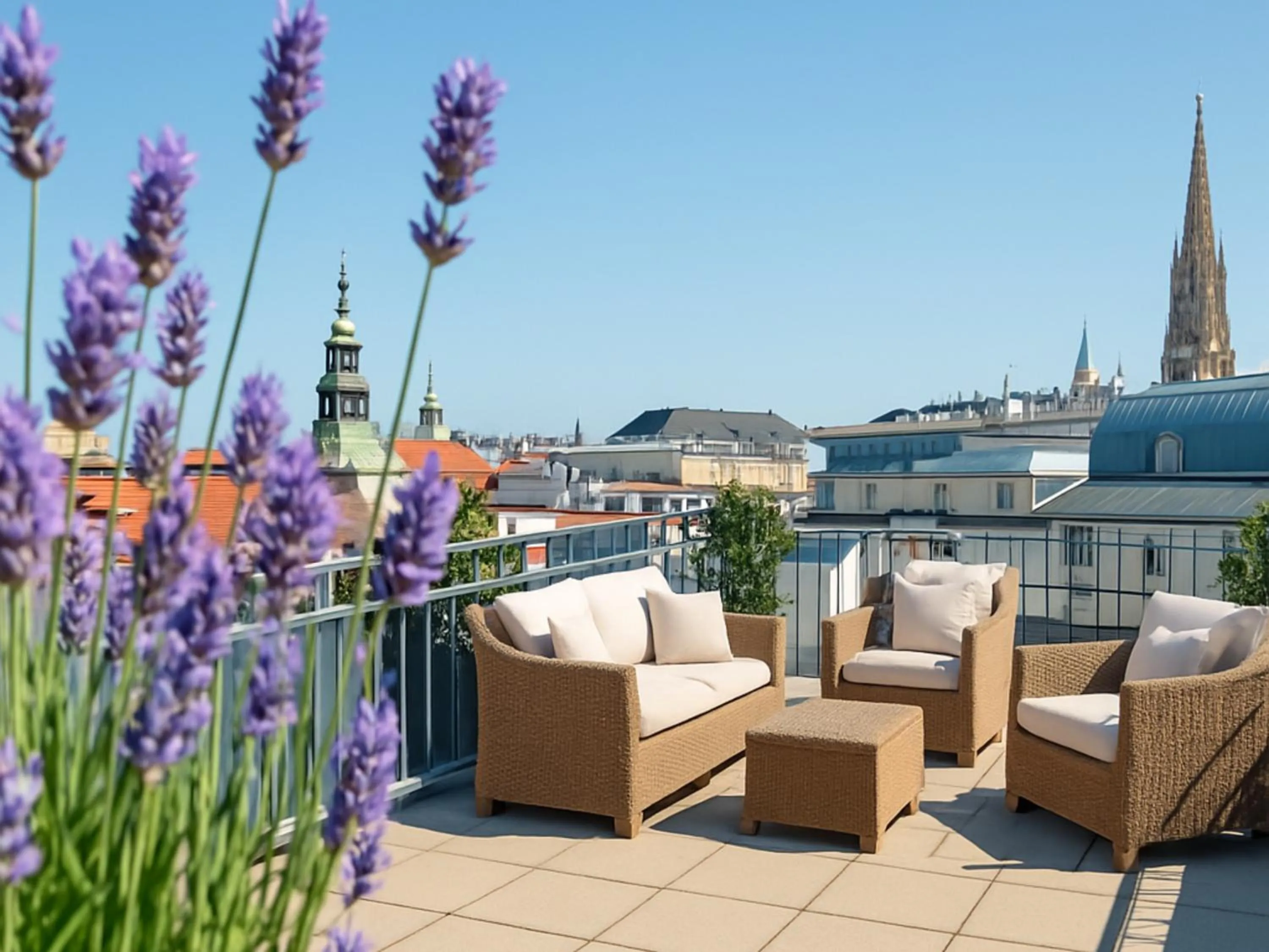 Property building in MyPlace Premium Apartments