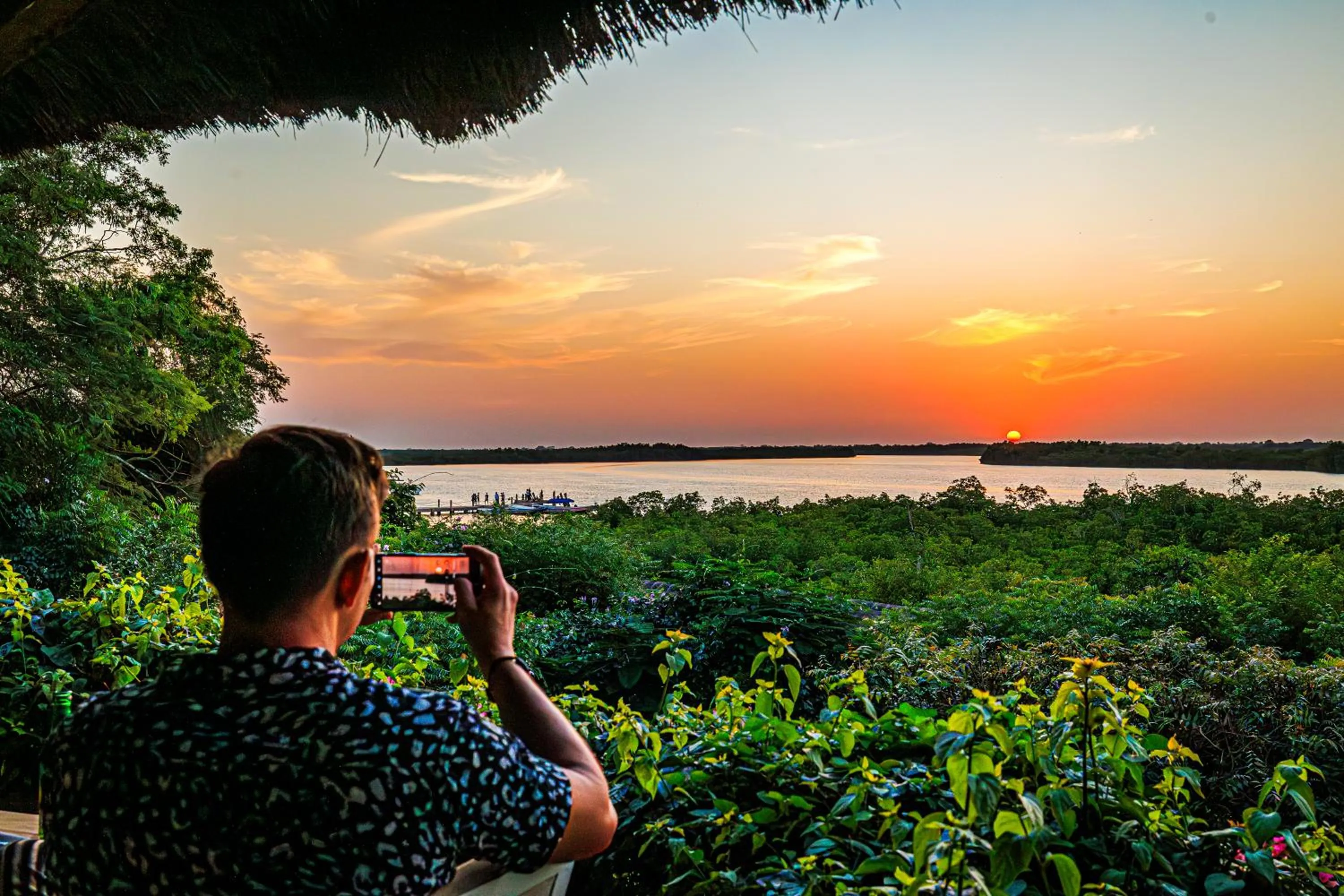 River view in Keur Saloum Resort