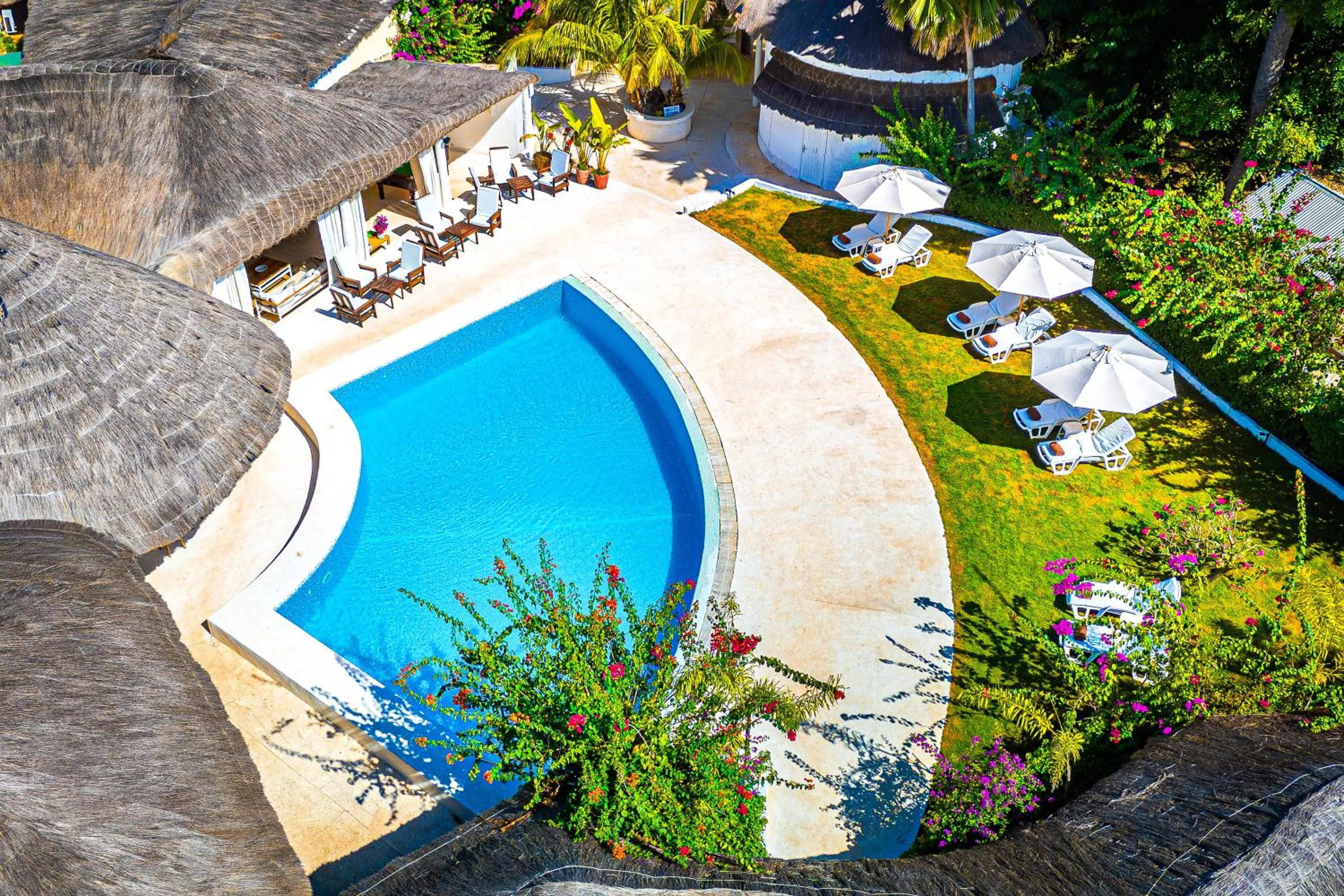 Pool view in Keur Saloum Resort