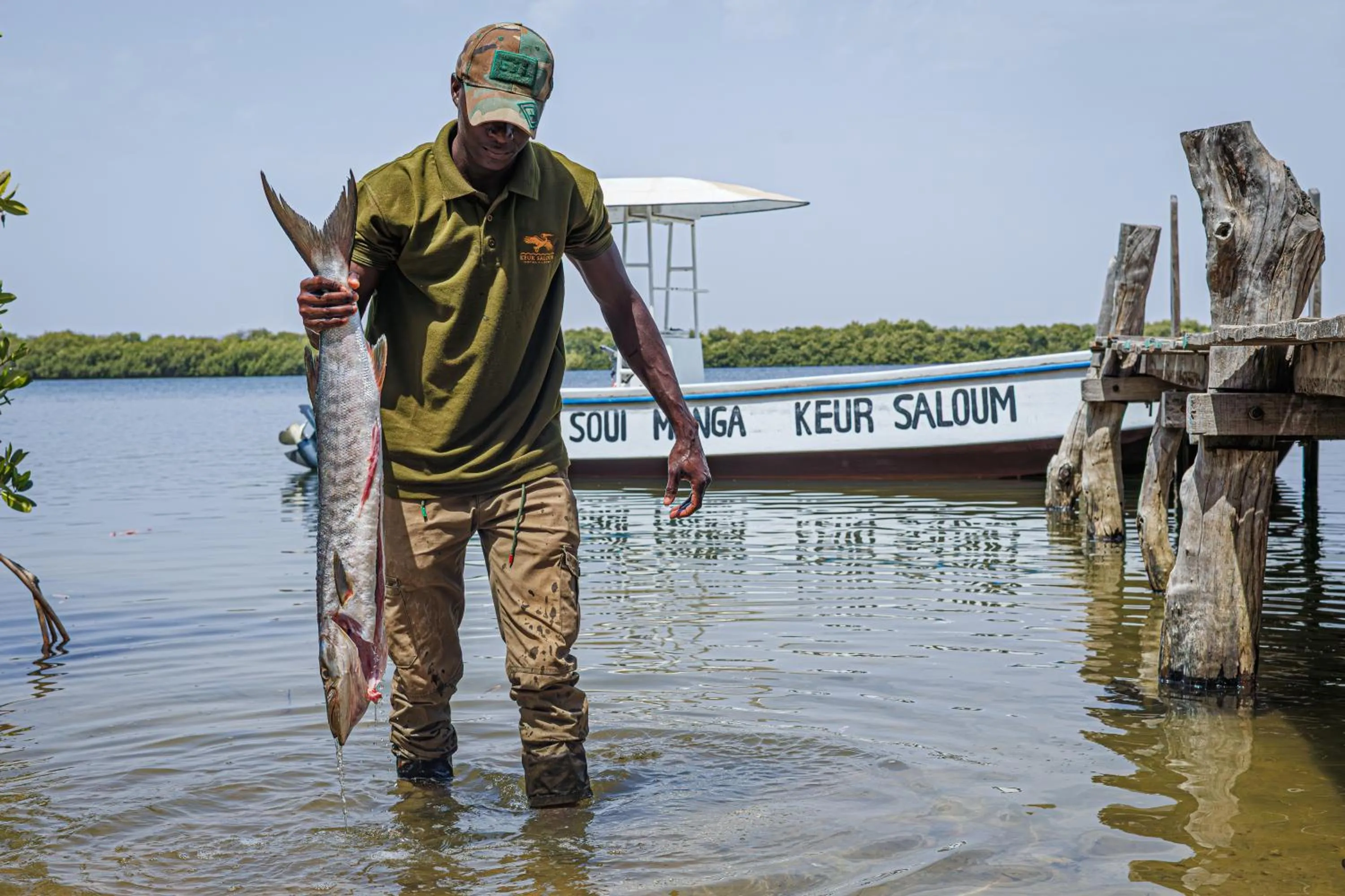 Off site in Keur Saloum Resort