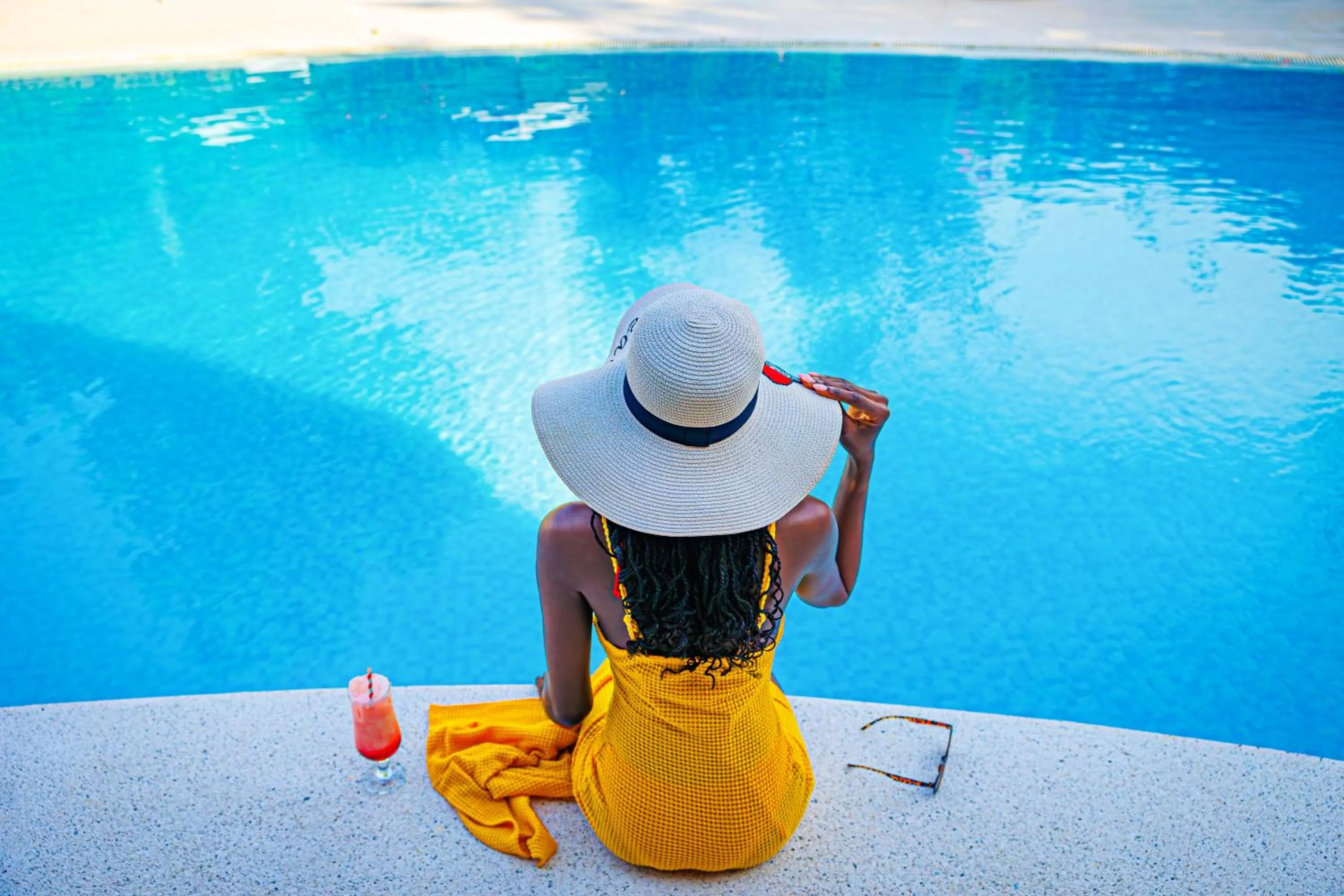 Guests in Keur Saloum Resort