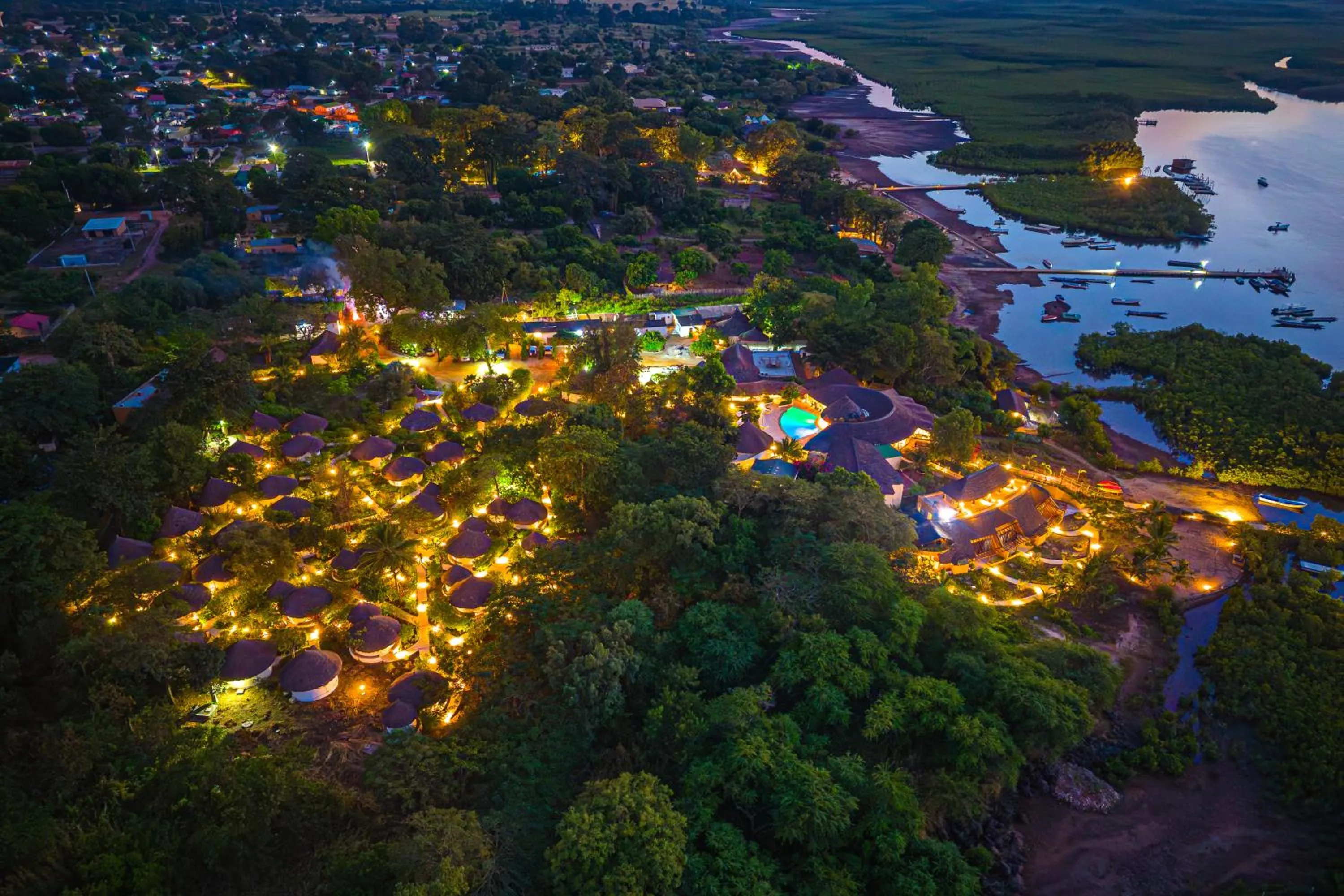 Property building in Keur Saloum Resort