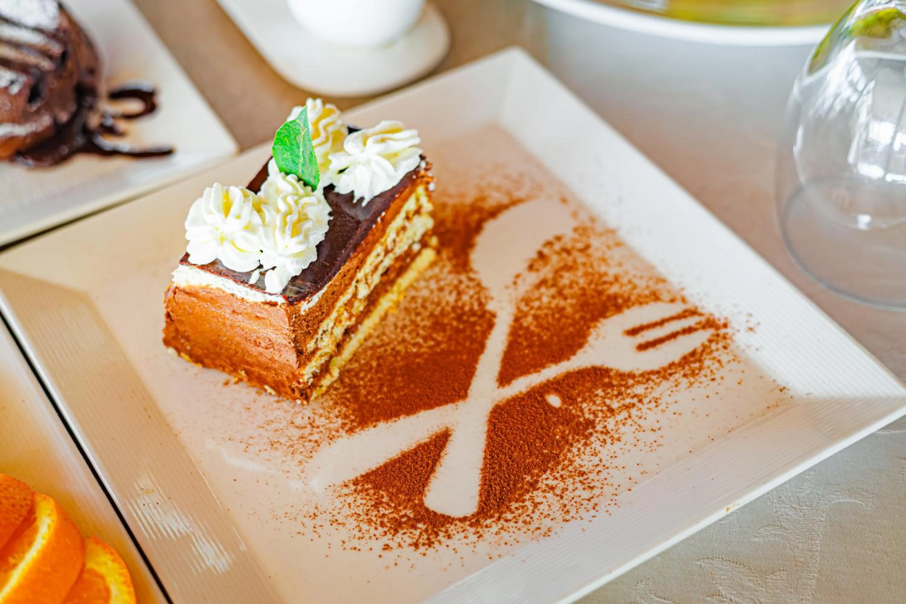 Continental breakfast in Keur Saloum Resort