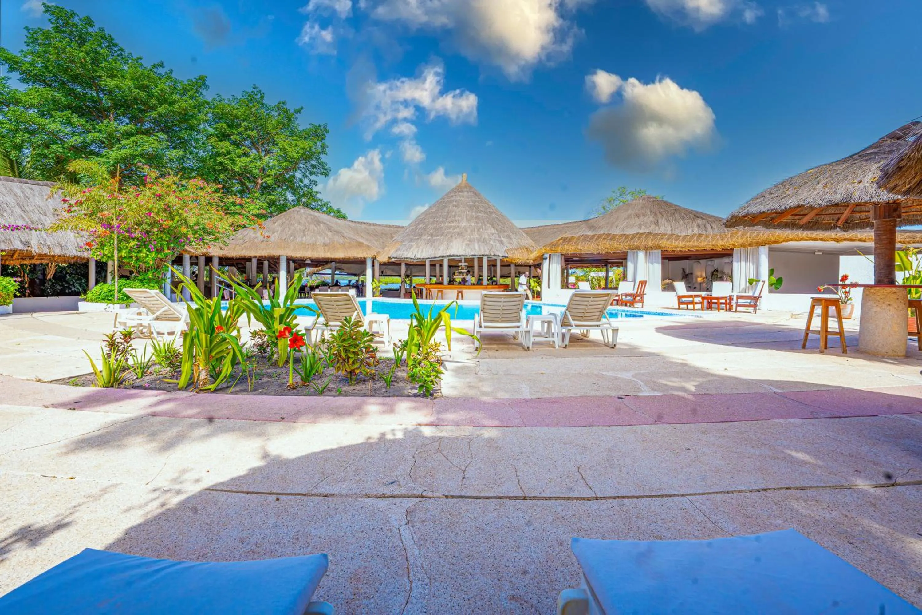 Pool view in Keur Saloum Resort