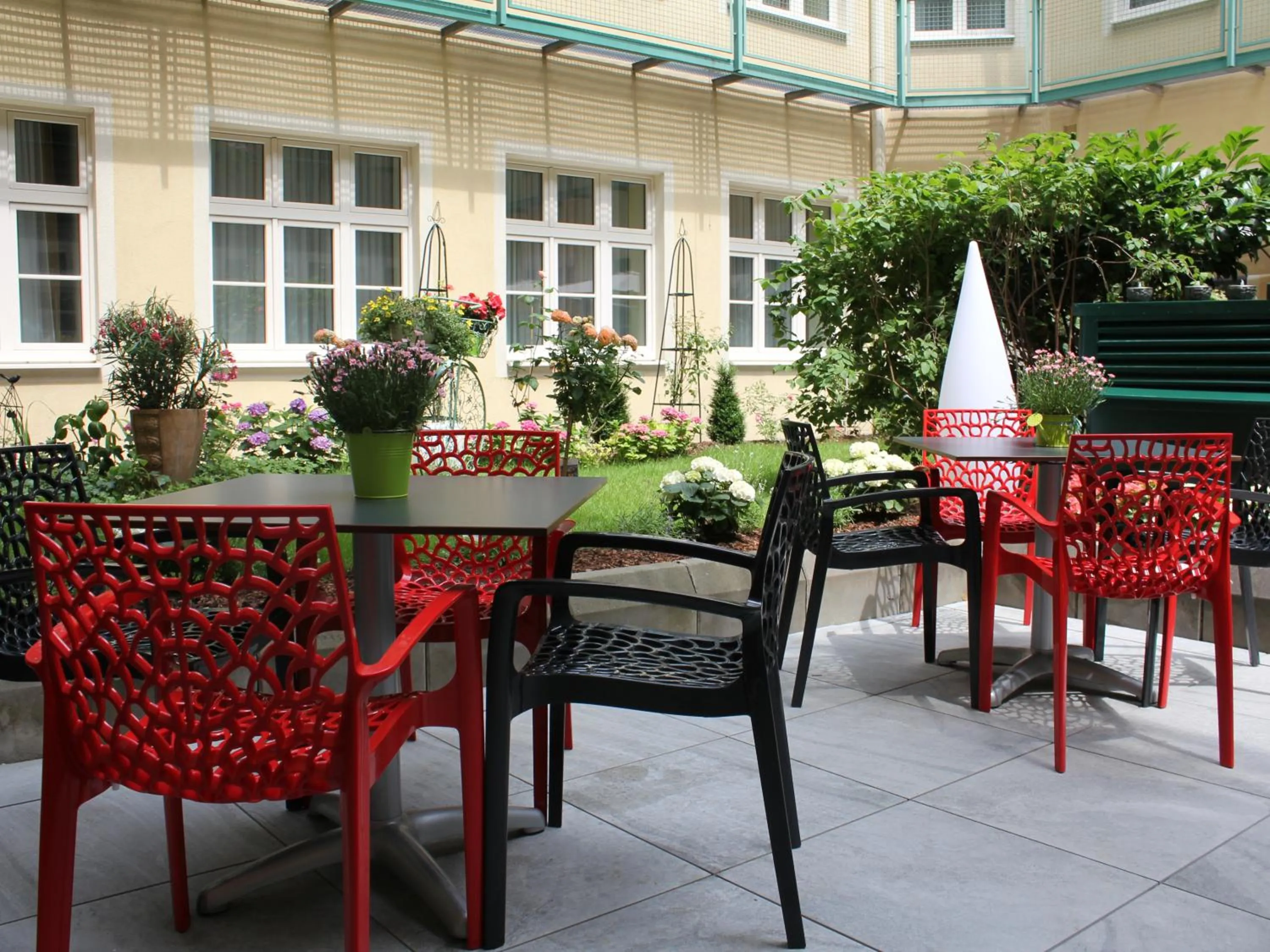 Patio in Hotel Josefshof am Rathaus