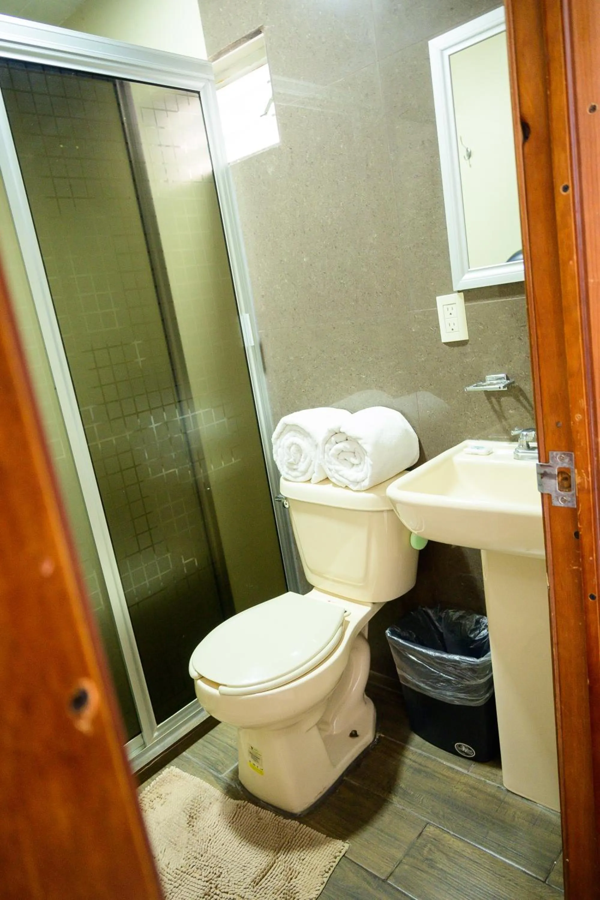 Shower in Hotel Acuario En Ocotlán