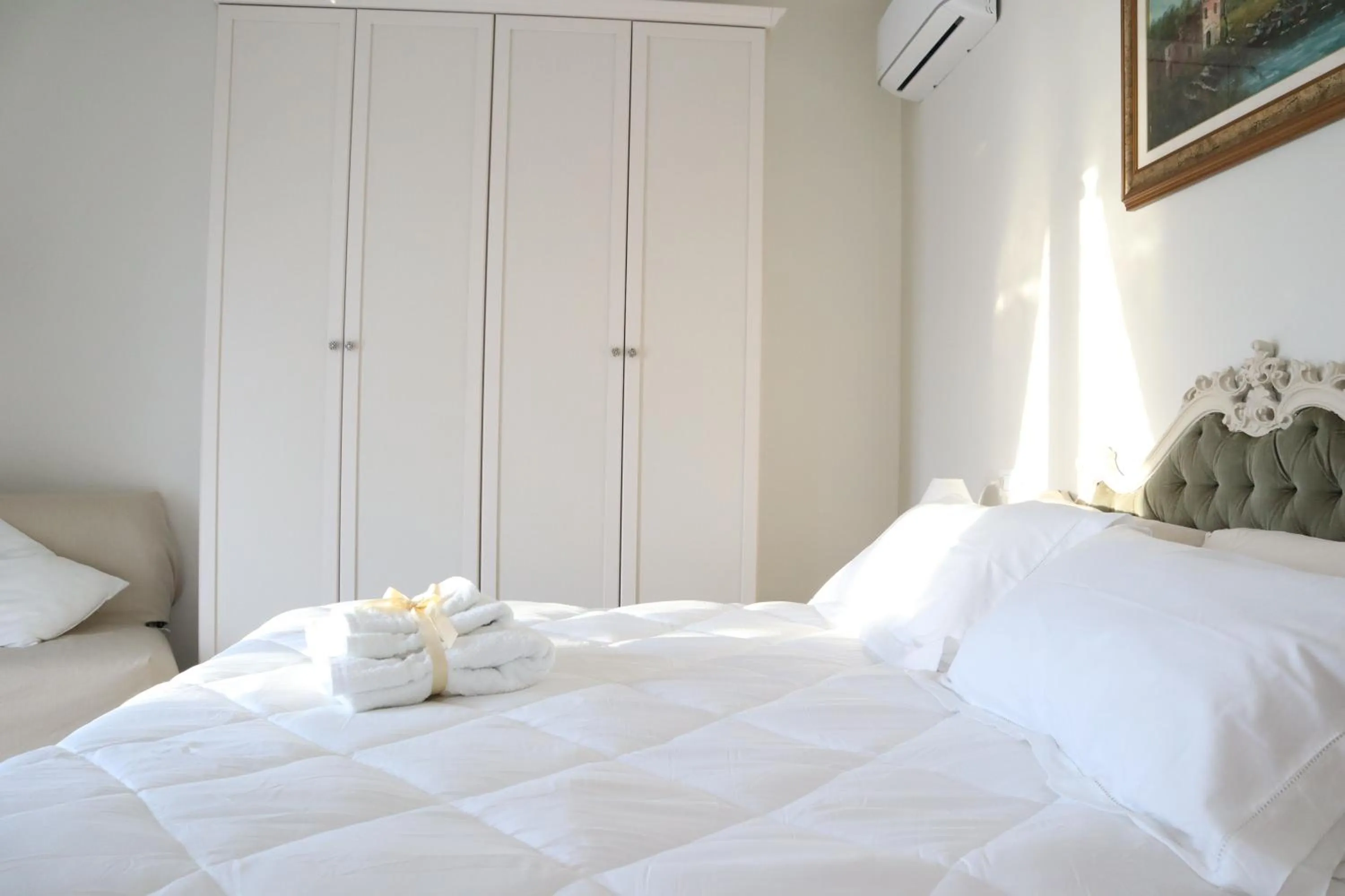 Bed in I Maestri B&B