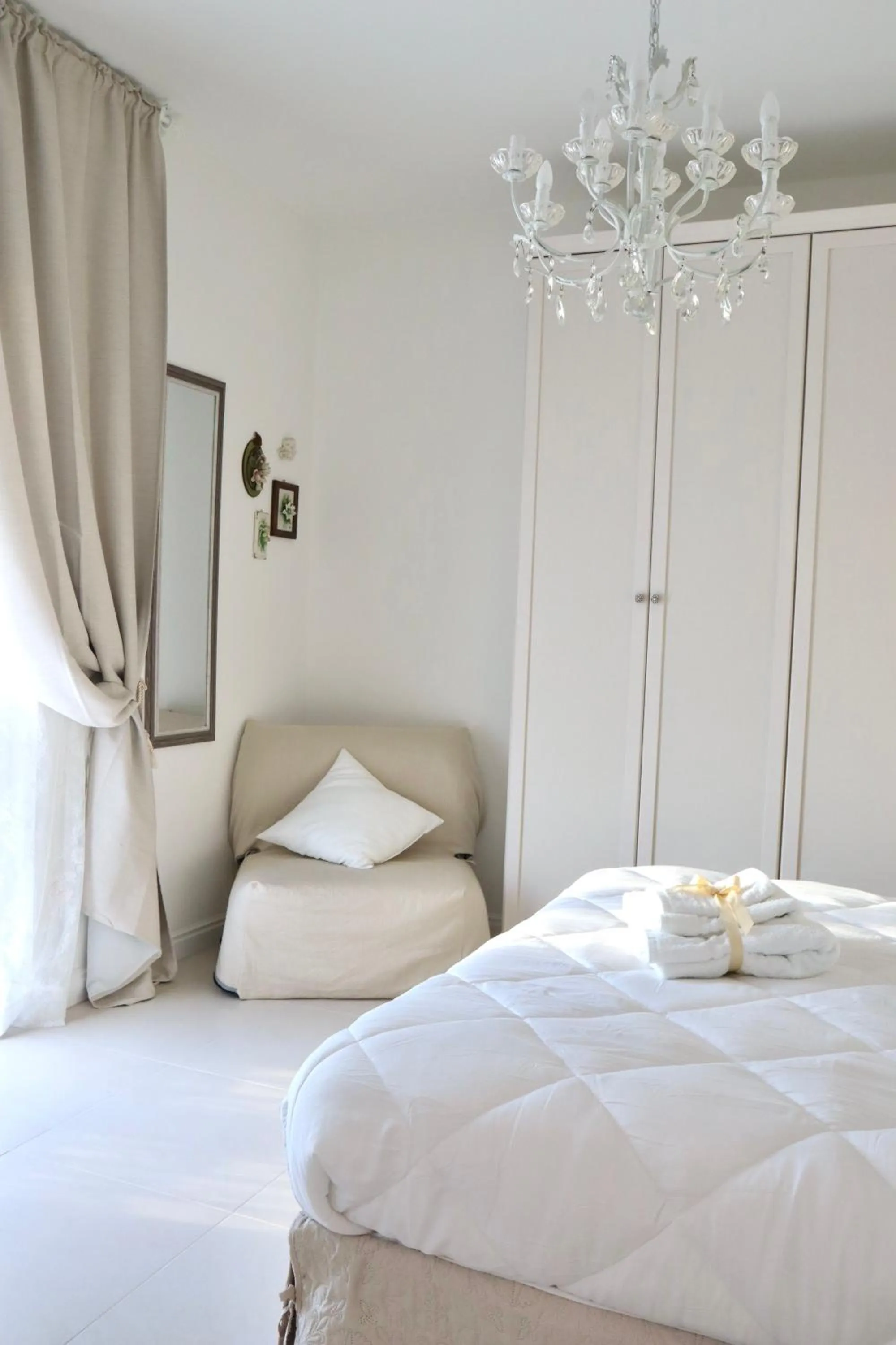 Bed in I Maestri B&B