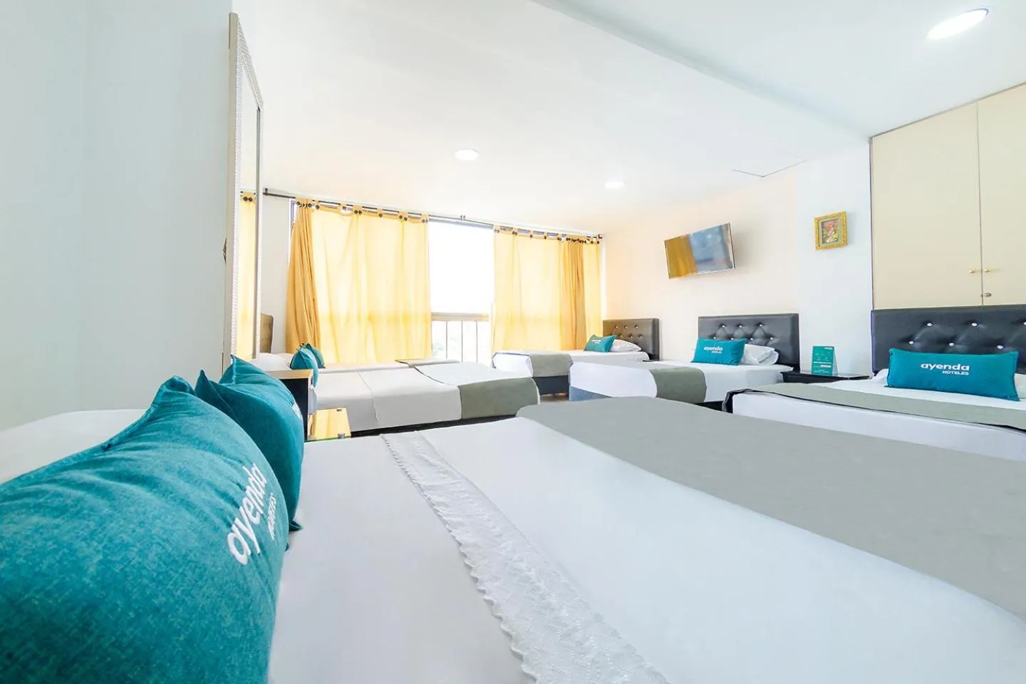 Bed in Ayenda Portal del Cable