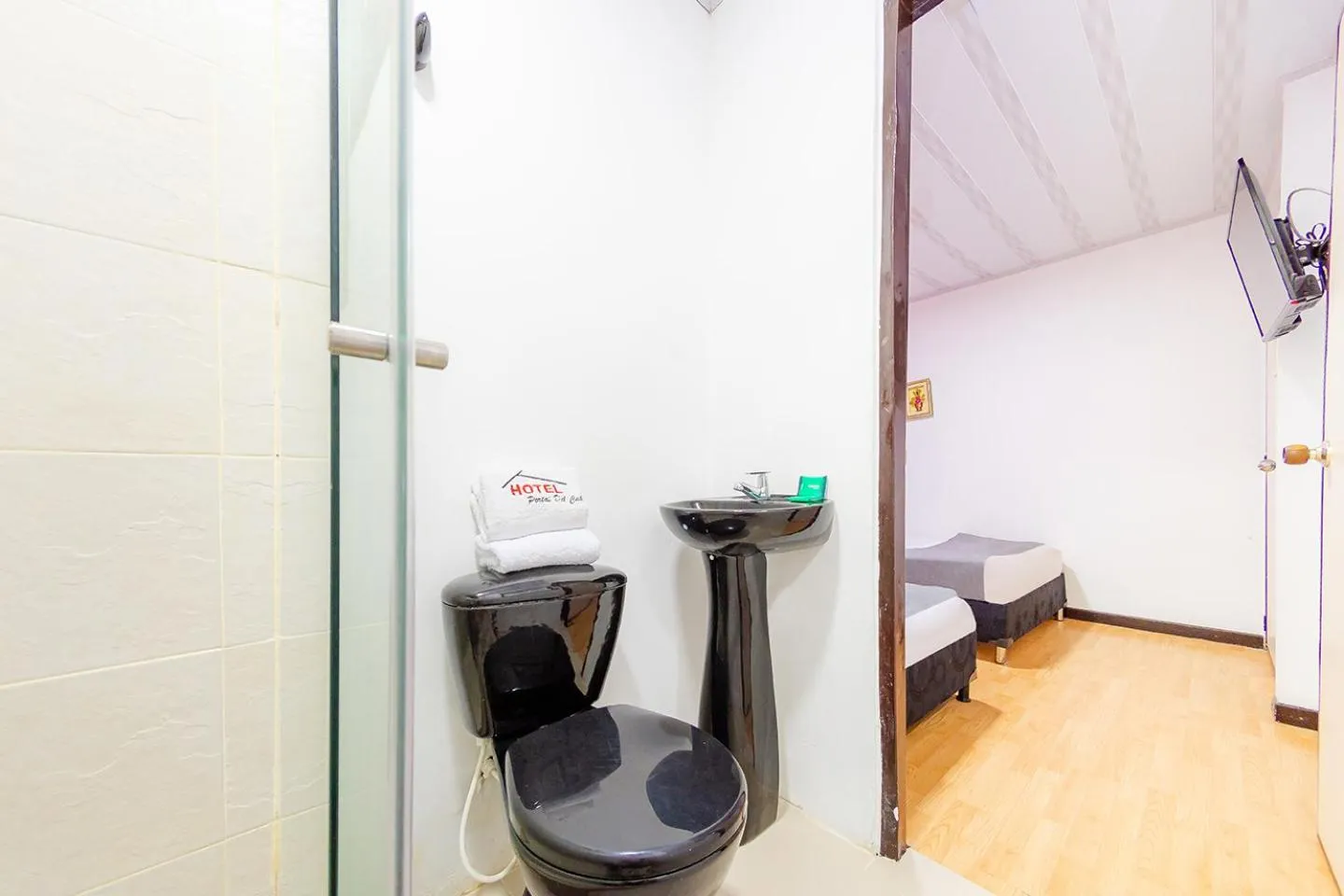 Bathroom in Ayenda Portal del Cable