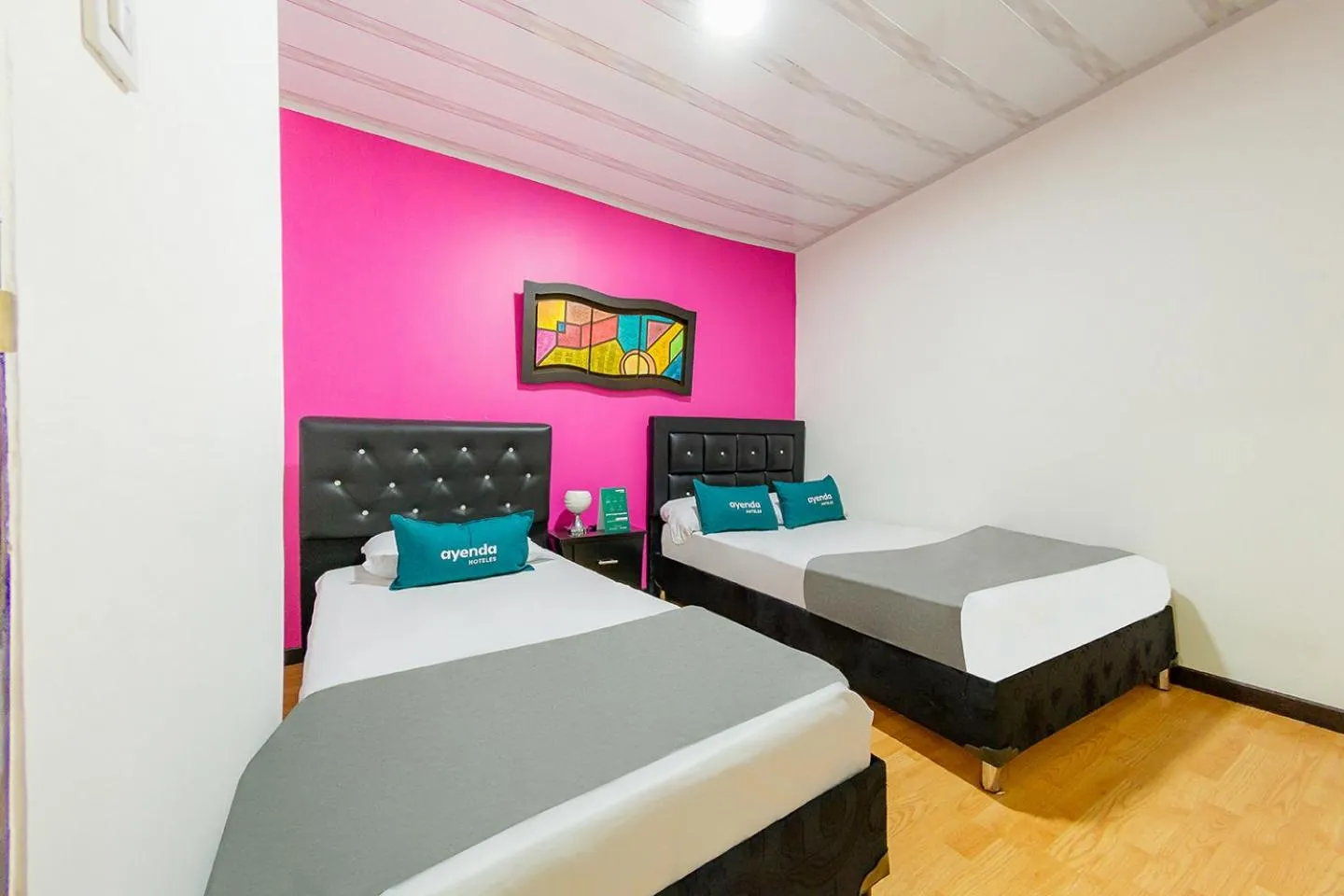 Bed in Ayenda Portal del Cable