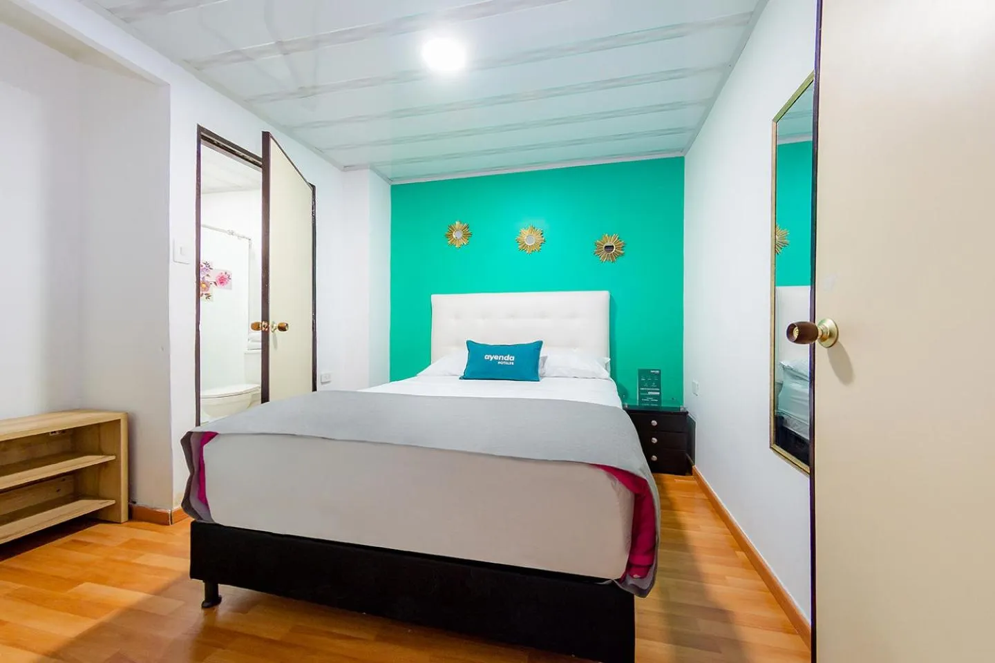 Bed in Ayenda Portal del Cable