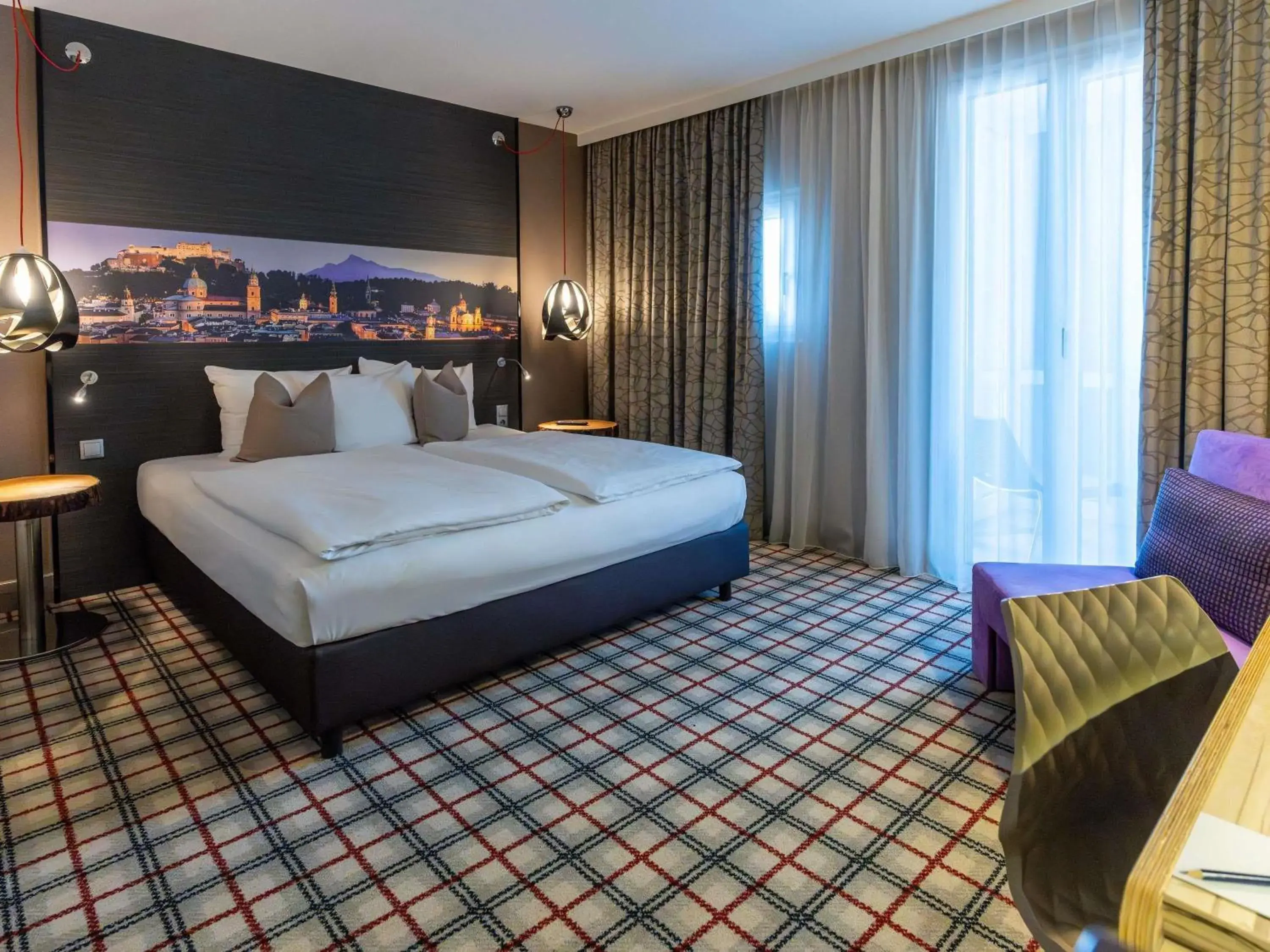 Bedroom, Bed in Mercure Salzburg City Bedroom, Bed in Mercure Salzburg City