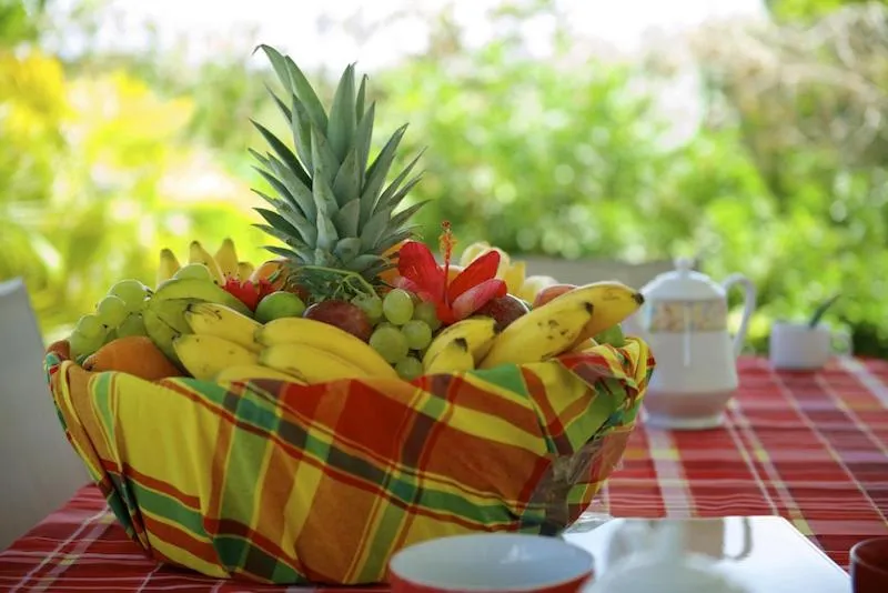 Food close-up in Village de la Princesse