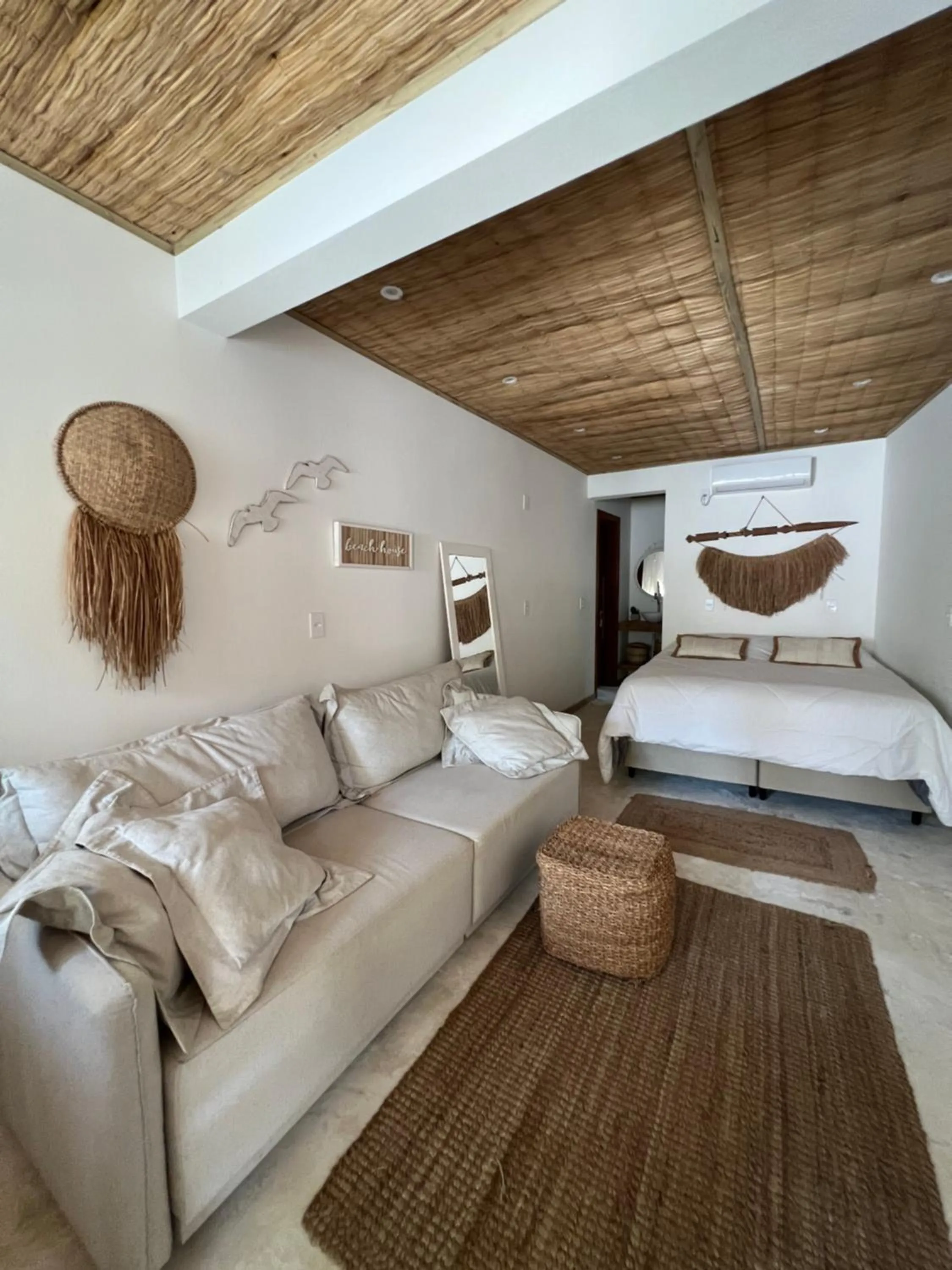 Bed in Pousada Vila Piola