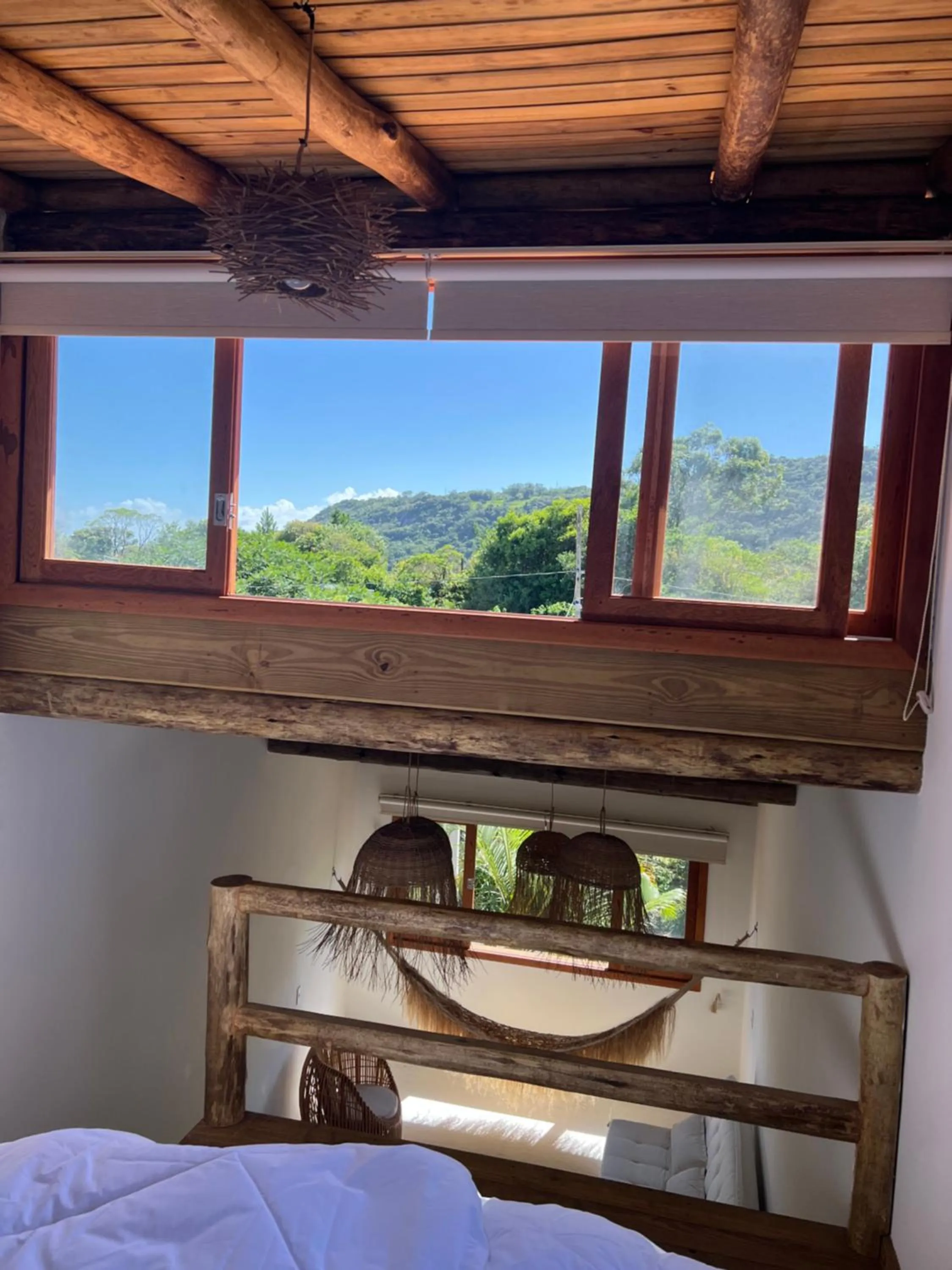 Bed in Pousada Vila Piola