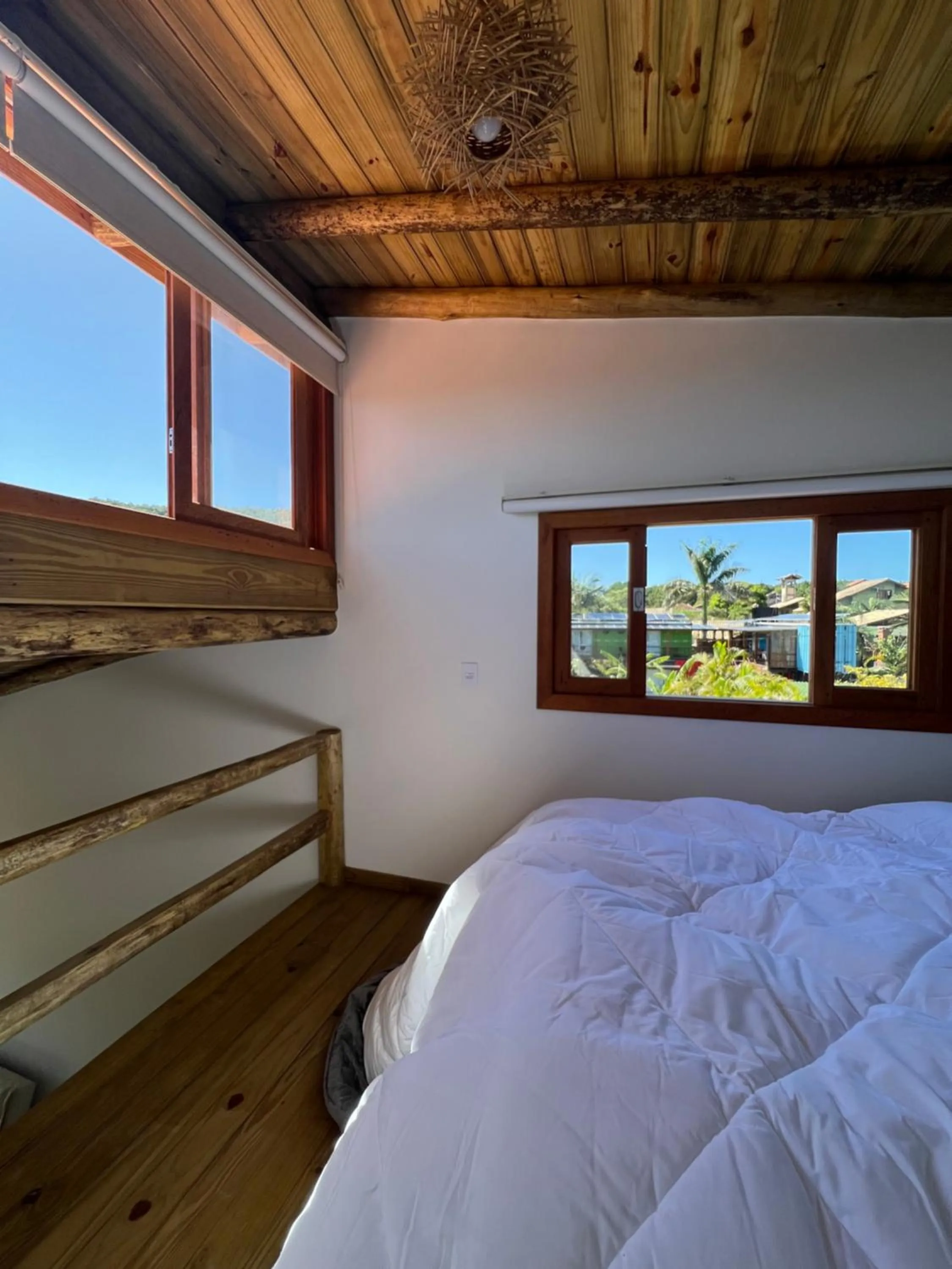 Bed in Pousada Vila Piola