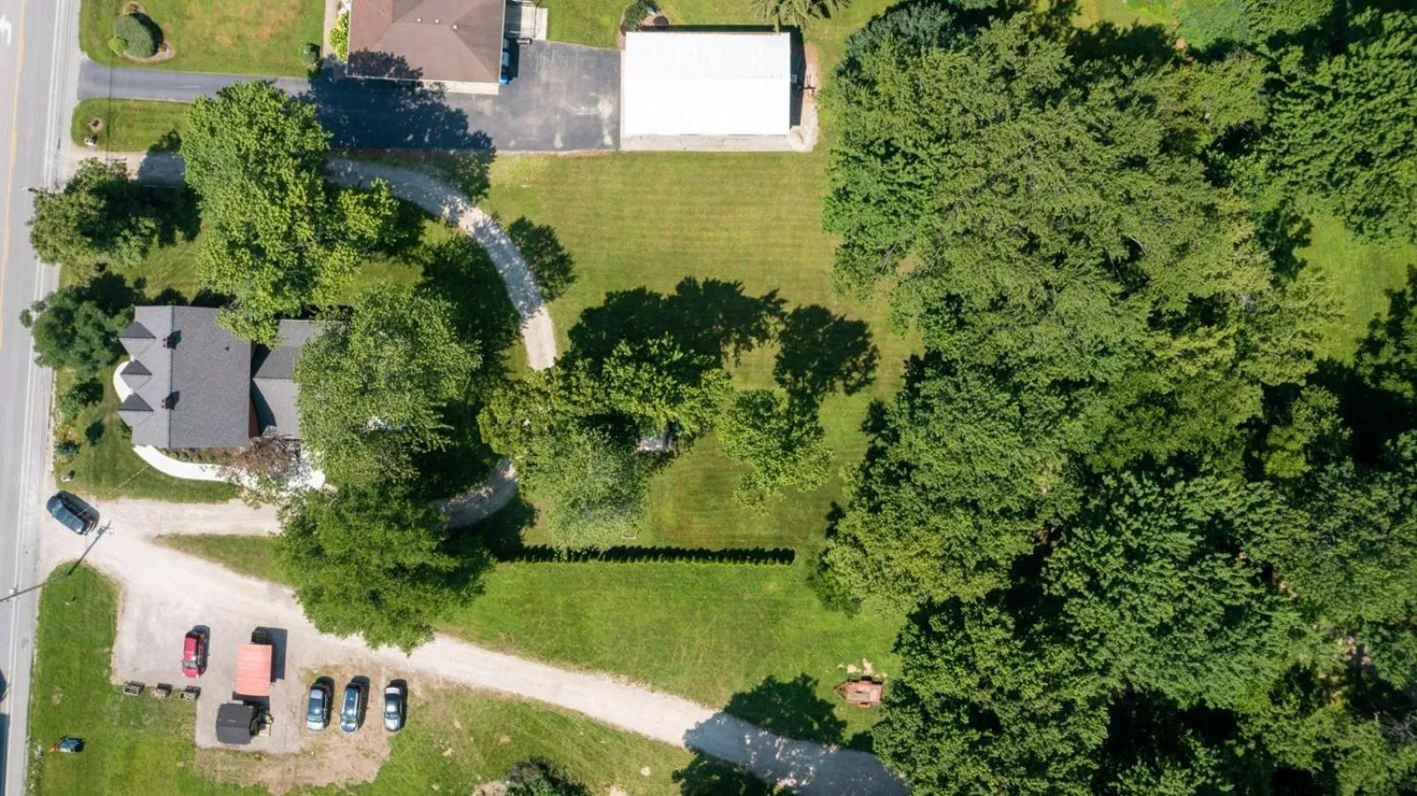 Bird's eye view in The Woodbridge House
