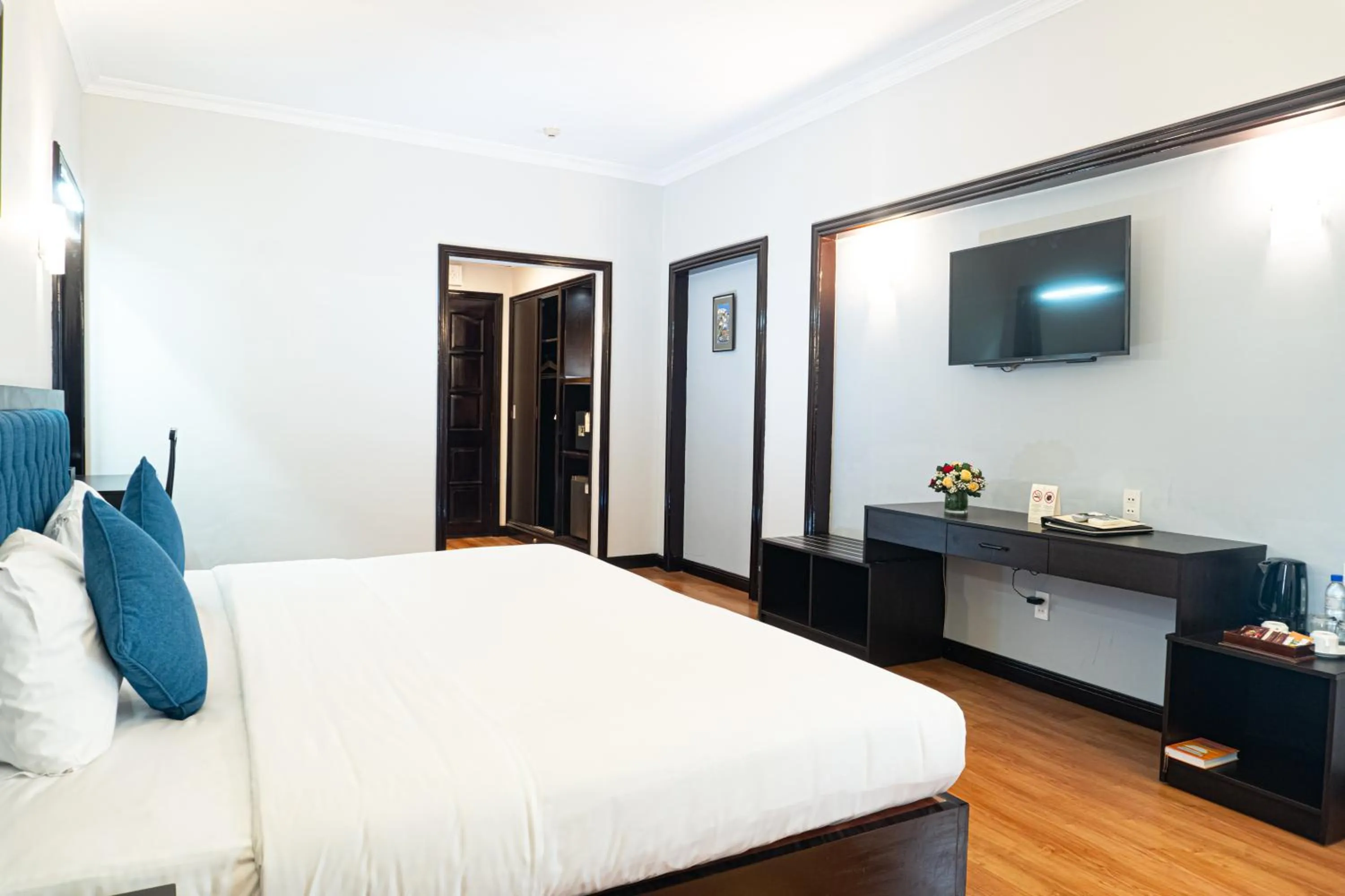 Bed in Royal Hotel Saigon